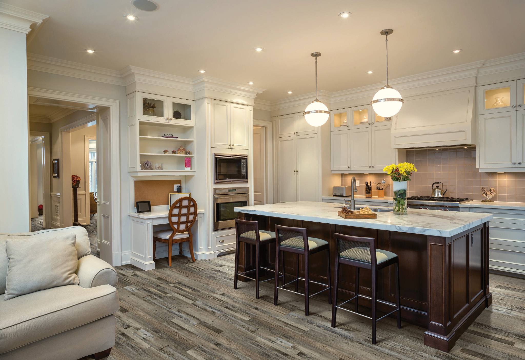 Style - Coretec Originals Enhanced Vv012,  Color - ADEN OAK - Room Scene