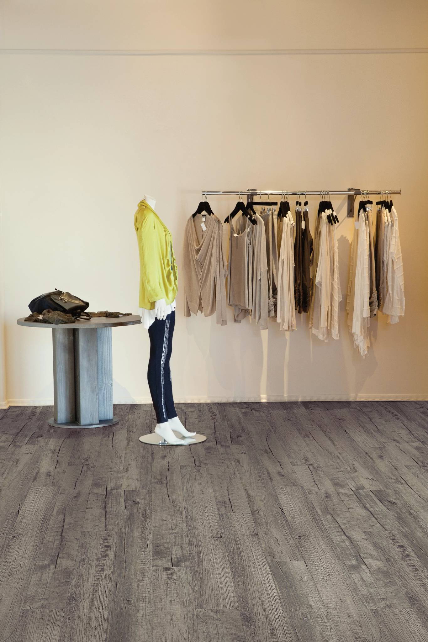 Style - Coretec Pro Plus,  Color - GALVESTON OAK - Room Scene