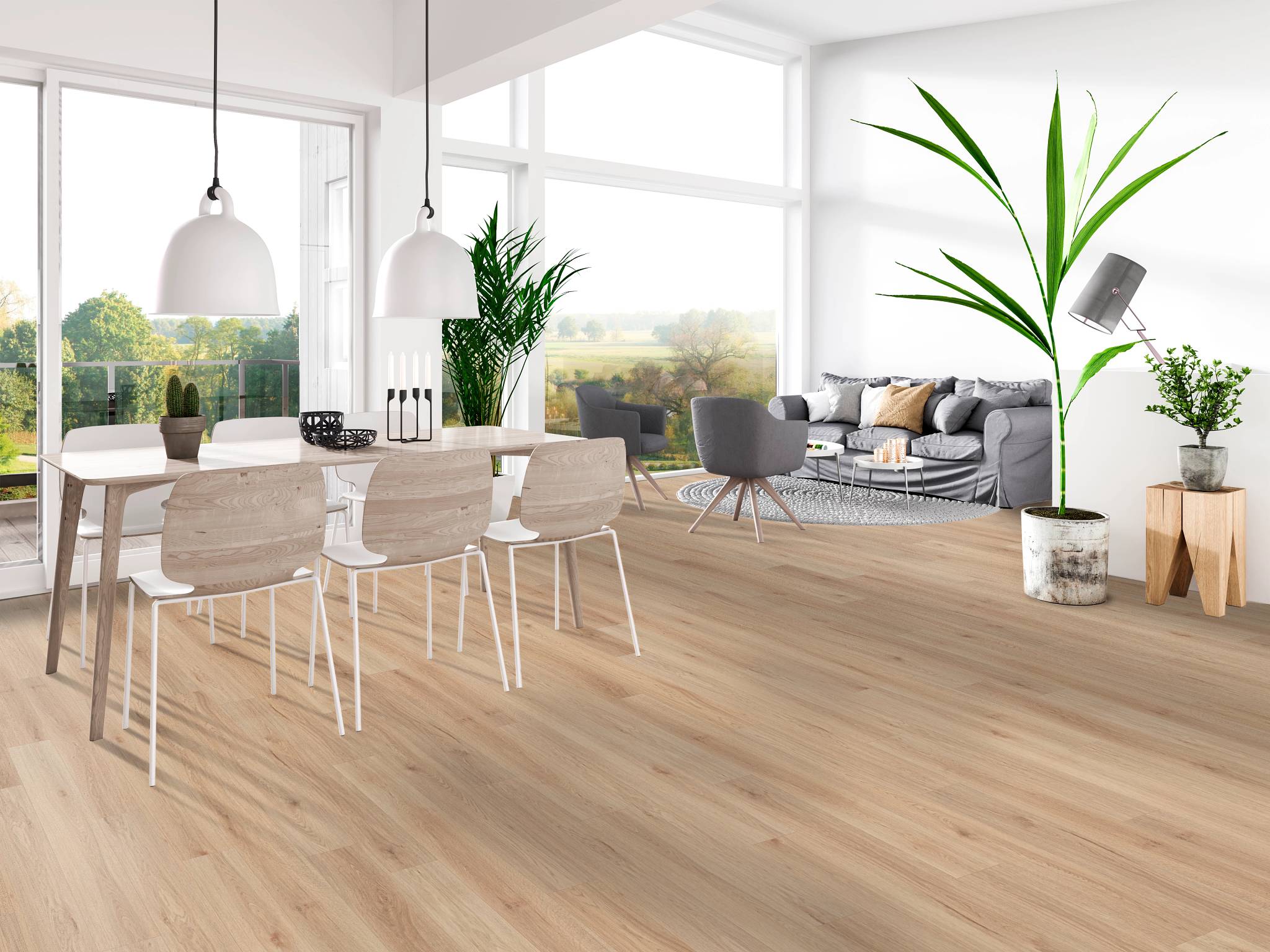 Style - Coretec Pro Plus,  Color - SPRINGFIELD OAK - Room Scene