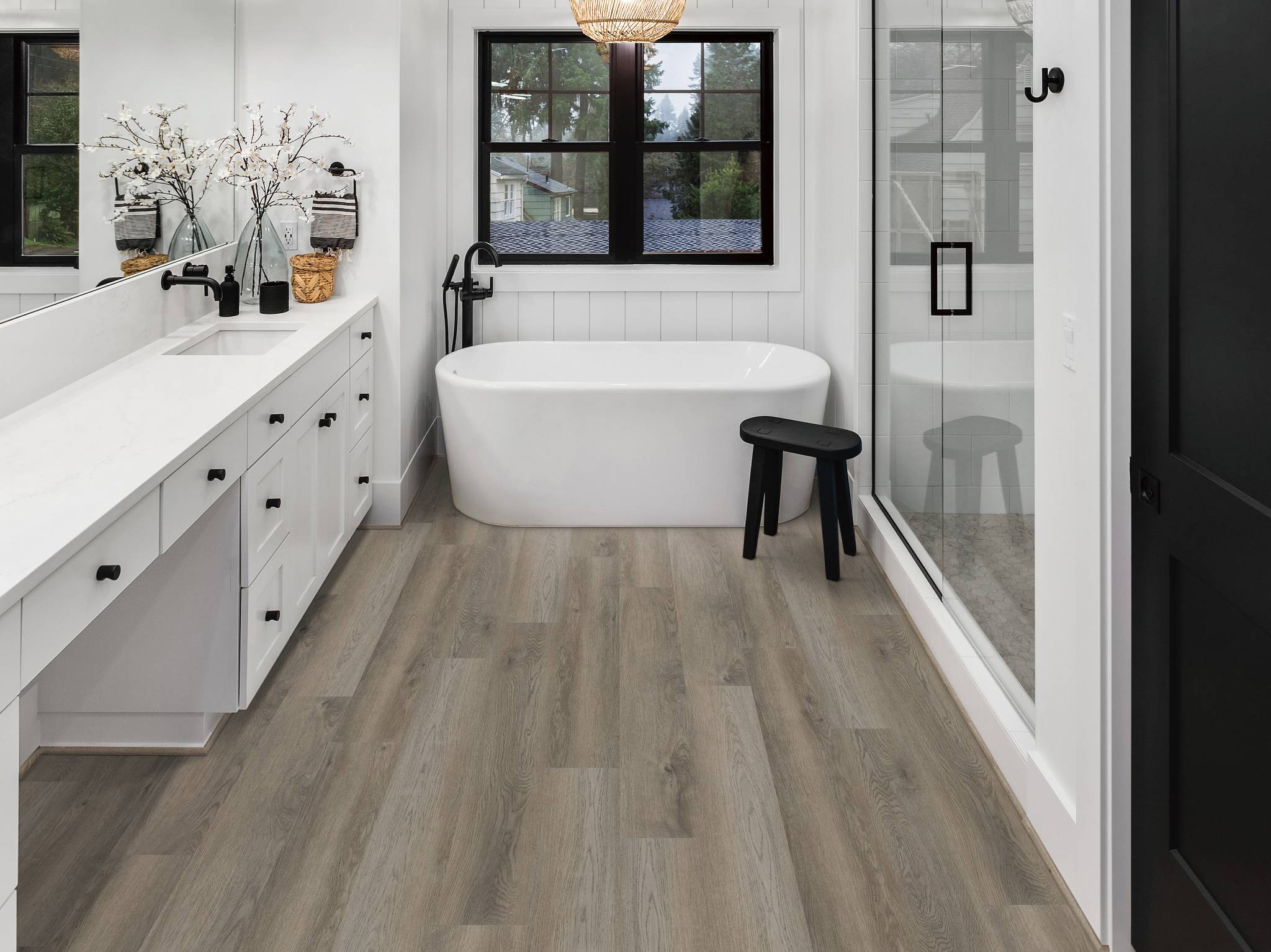 Style - Coretec Pro Plus,  Color - ELLIPTICAL OAK - Room Scene