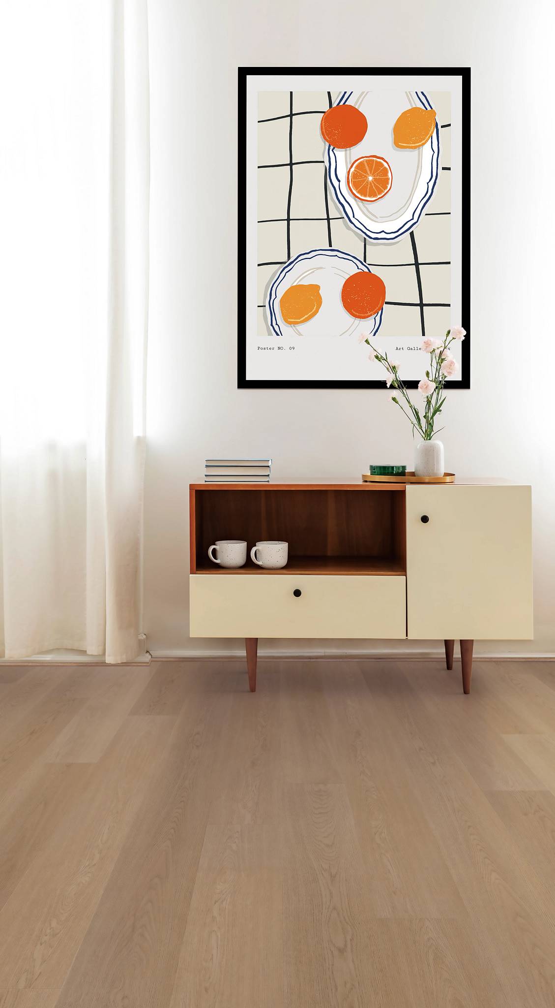 Style - Coretec Originals Classics Vv024,  Color - STOCKTON OAK - Room Scene