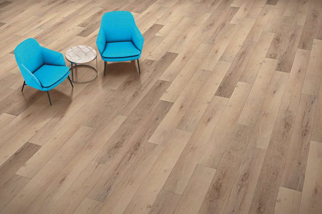 Coretec Pro Enhanced Vv491 Vinyl - Madrid Oak Room Scene Image