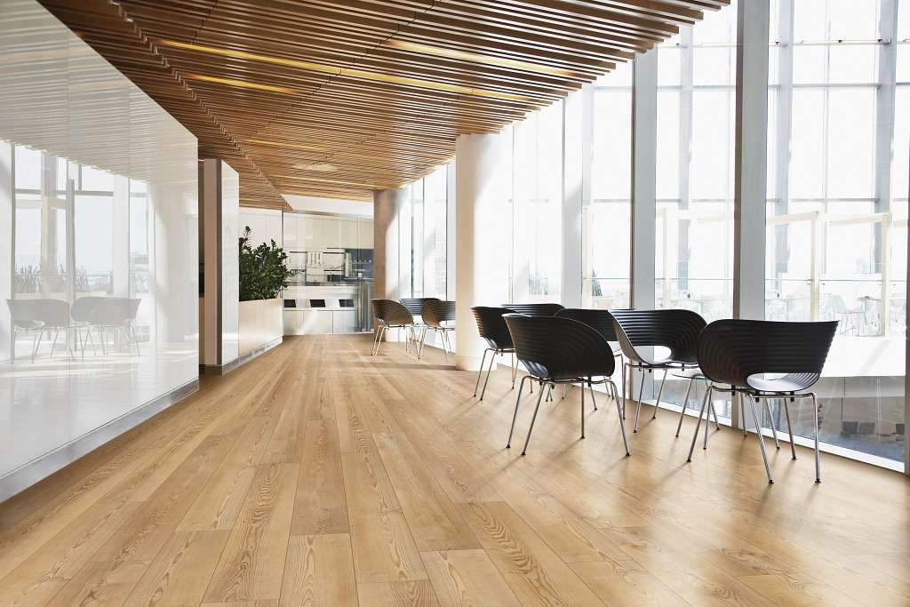 Coretec Pro Enhanced Vv491 Vinyl - Berlin Pine Room Scene Image