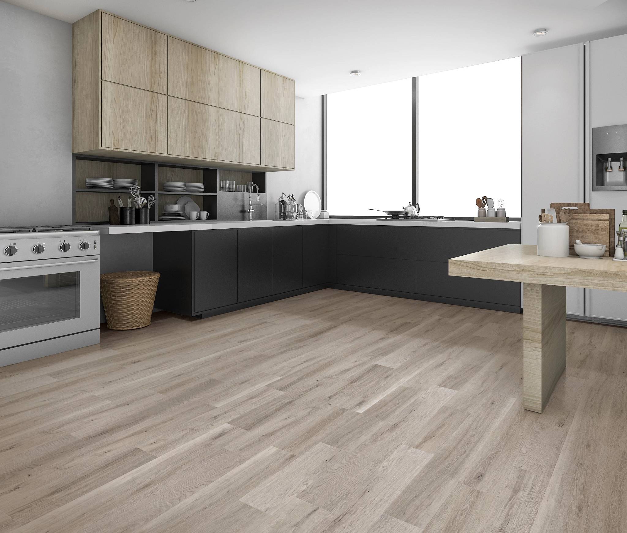 Style - Coretec Plus Grande,  Color - GRANDE VISTA OAK - Room Scene