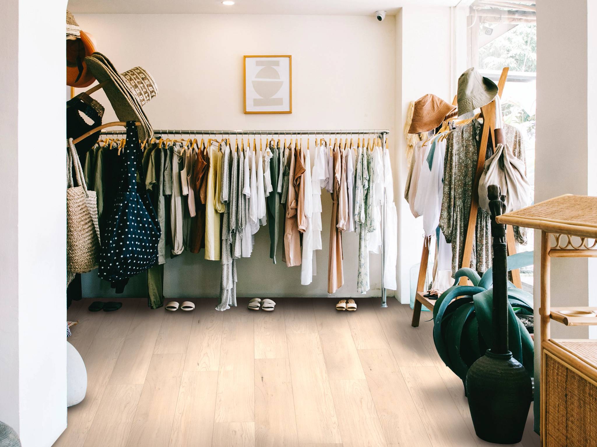 Style - Coretec Pro Premium Vv800,  Color - NORFOLK MAPLE - Room Scene