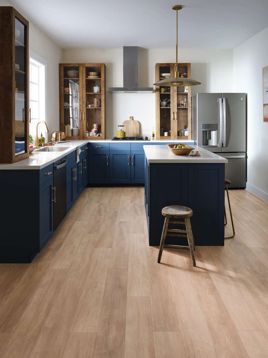 Coretec Original Premium Vv820 Vinyl - Tawny Beech Room Scene Image