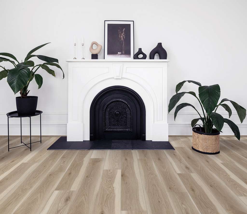 Coretec Originals Enhanced Vv855 Vinyl - Kingston Oak Room Scene Image