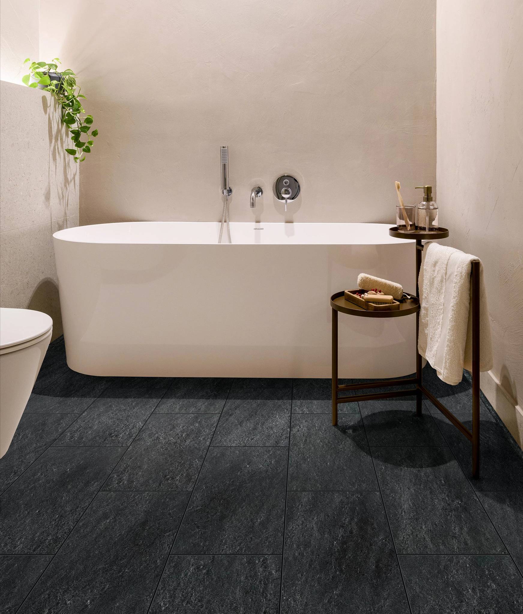 Style - Ct Plus Tile,  Color - EMBRA SLATE - Room Scene