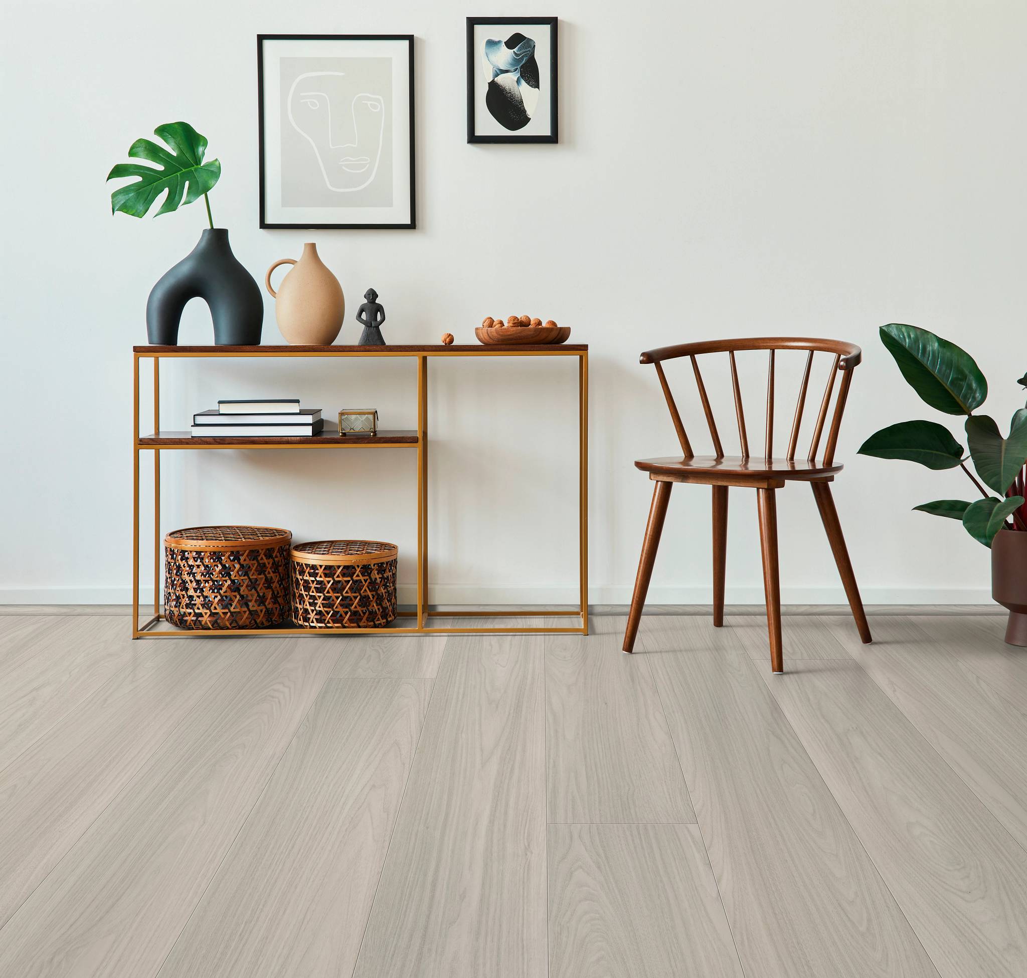 Style - Coretec Pro Premium Vv968,  Color - RUSHDEN WALNUT - Room Scene