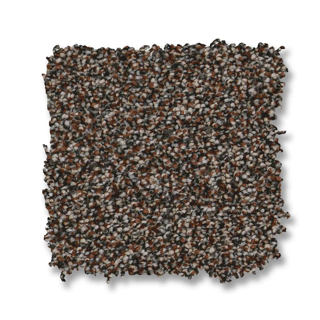 Kaleidoscope Carpet - Earthen Brick  Swatch Image 