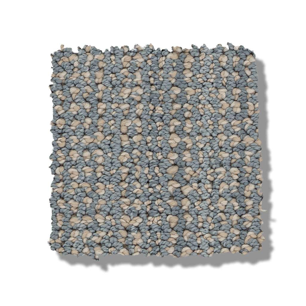 In Rhythm Carpet - China Blue  Swatch Image 