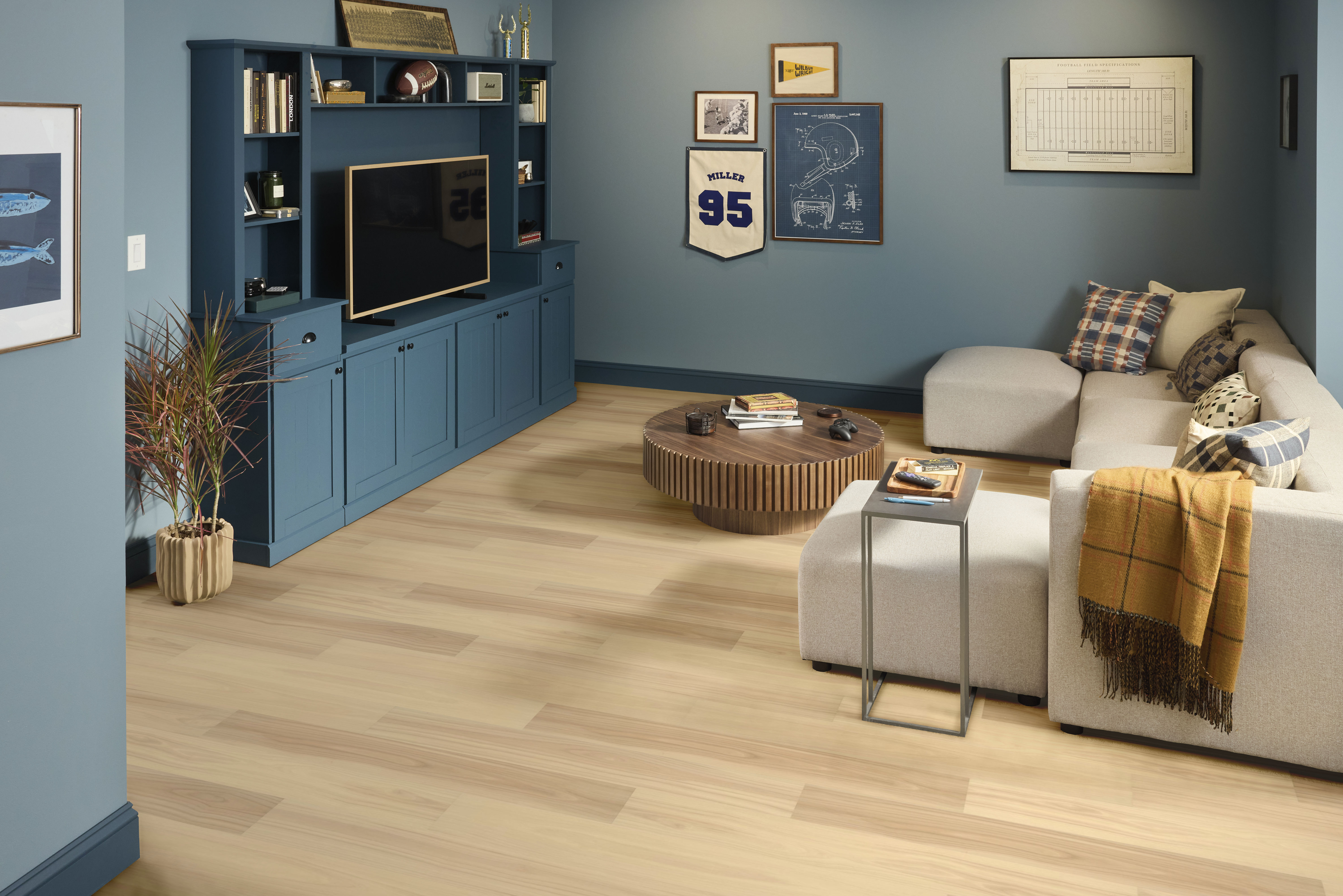 PANTHEON HD+ NATURAL BEVEL MARZIPAN ROOM