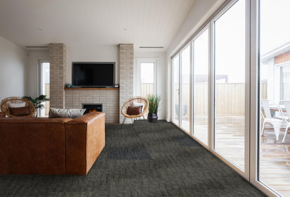Carbon Copy Tl 54806 in color Carbonized | Commercial Carpet Tile