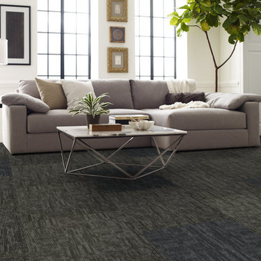 Carbon Copy Tl 54806 in color Carbonized | Commercial Carpet Tile