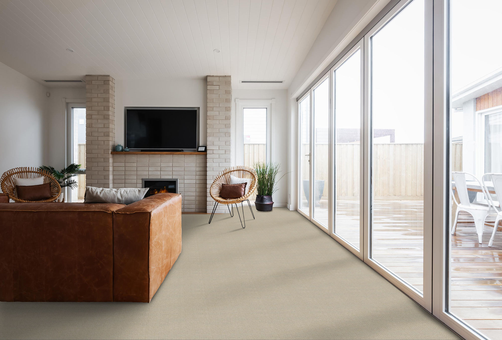 INSPIRED BY PATTERN TEXTURED CANVAS ROOM