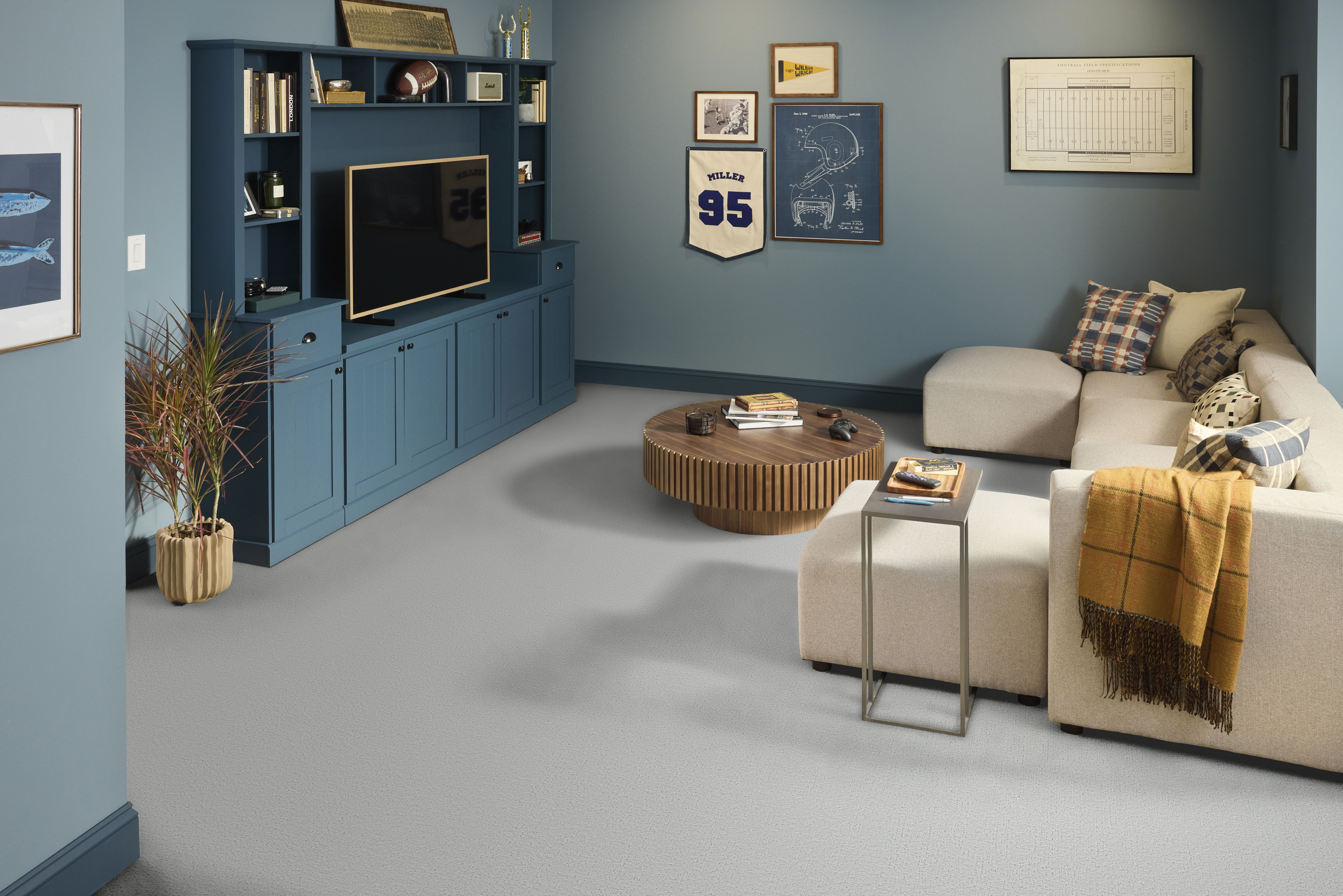 CANVAS COMFORT BLUE BAY WAVES ROOM