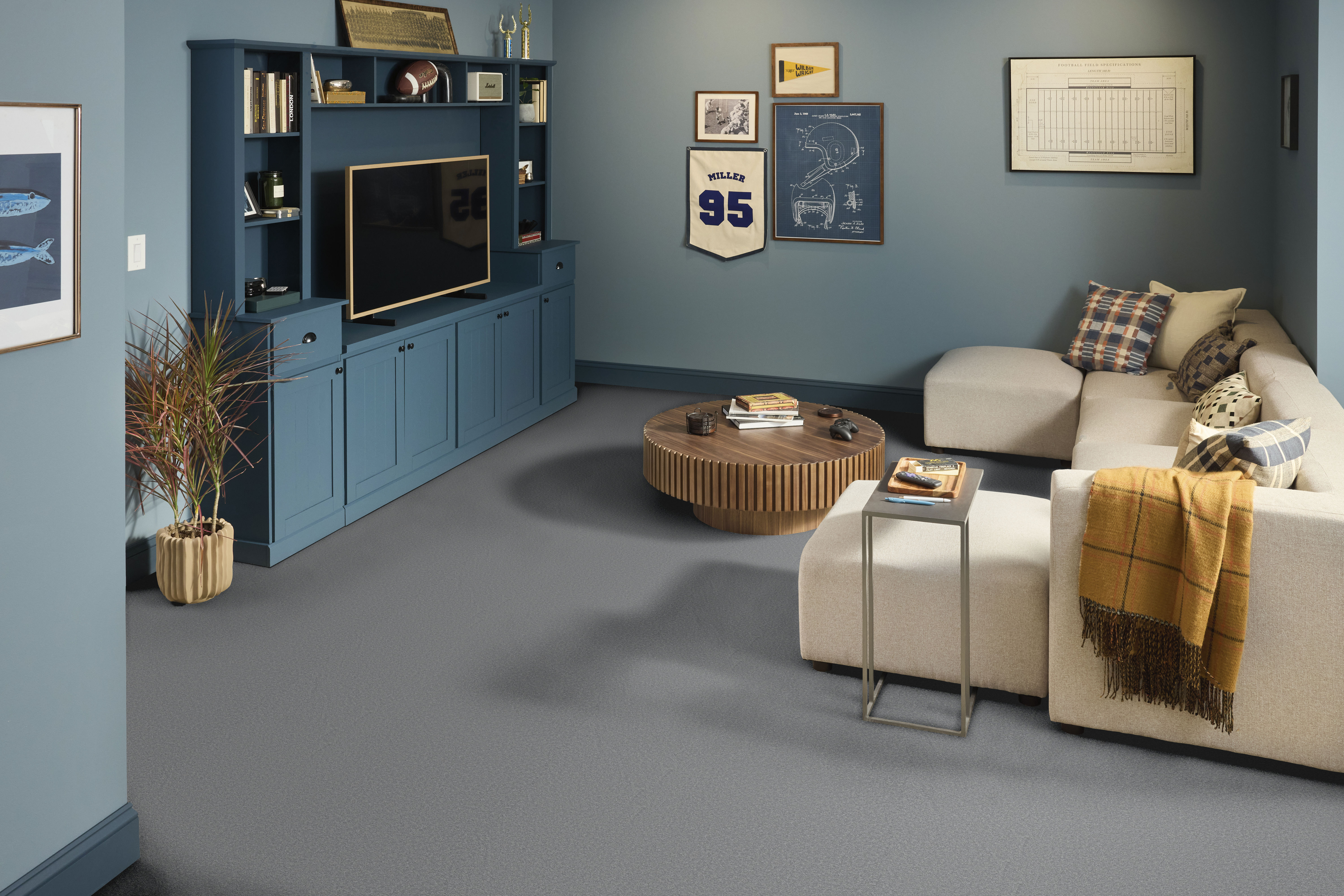 SMOOTH TONE SKY BLUE ROOM