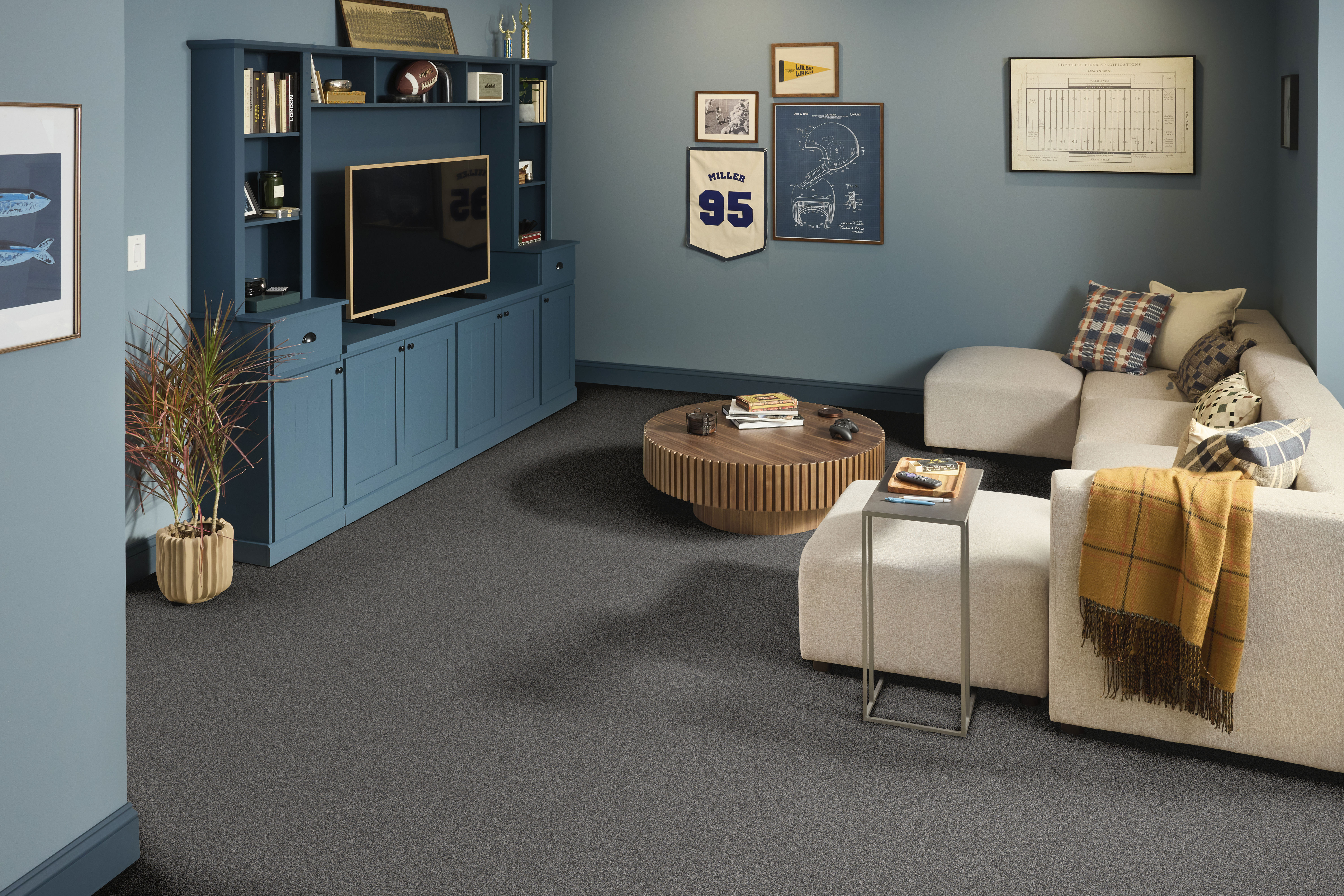 TIMELESS TONE DEEP INDIGO ROOM