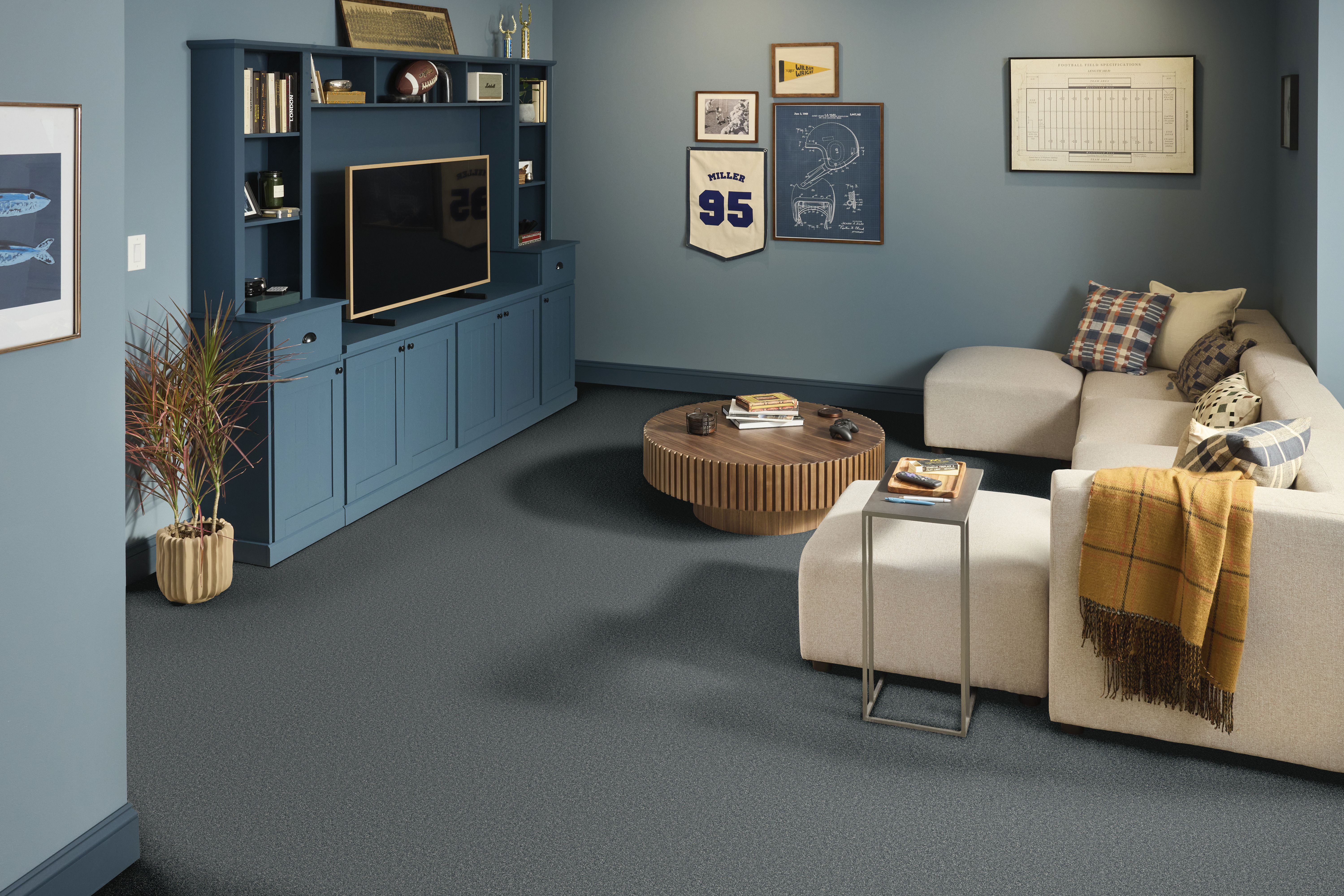 CLASSIC TONE BLUE OCEANIC ROOM