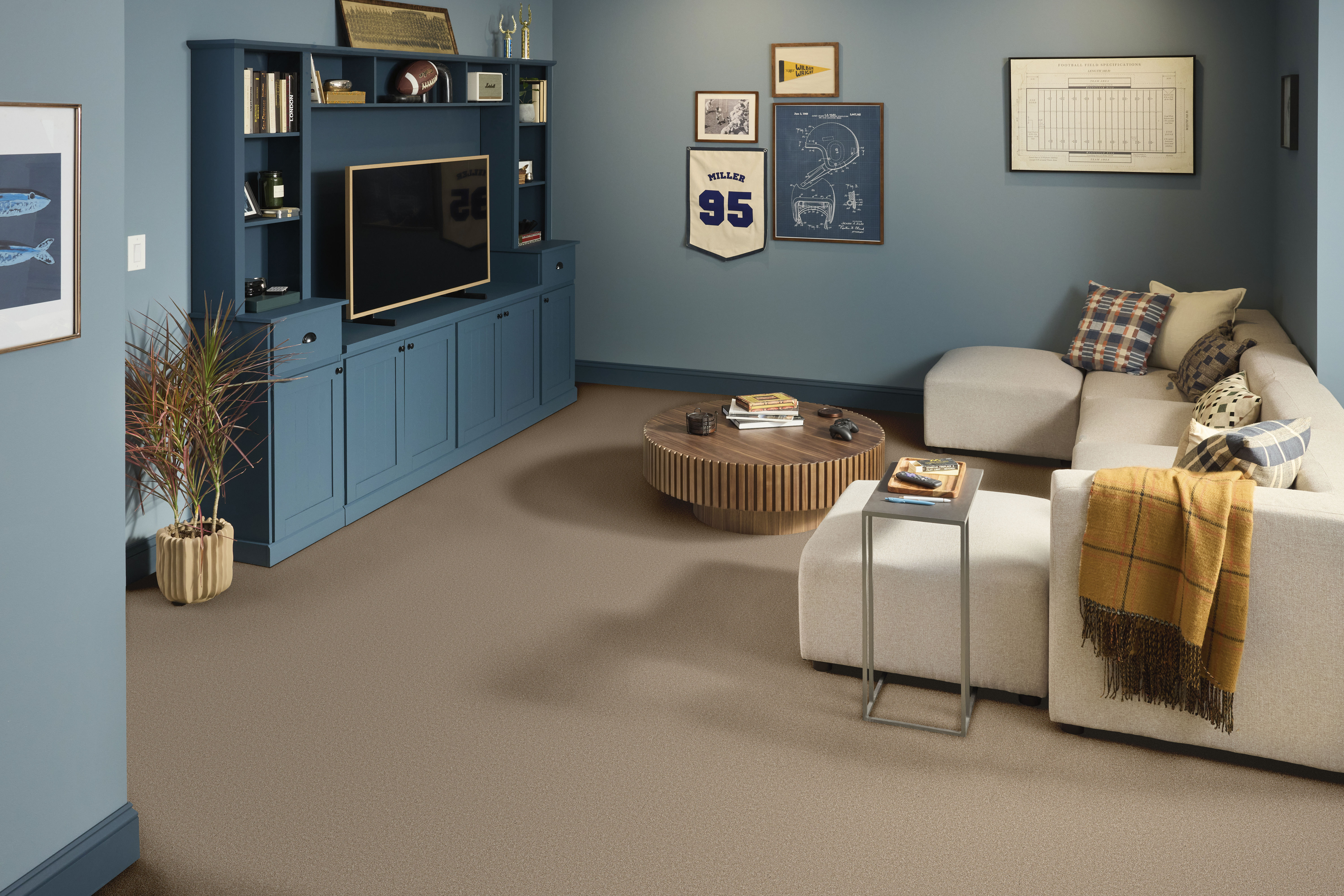 CLASSIC TONE BLUE NATURAL STONE ROOM