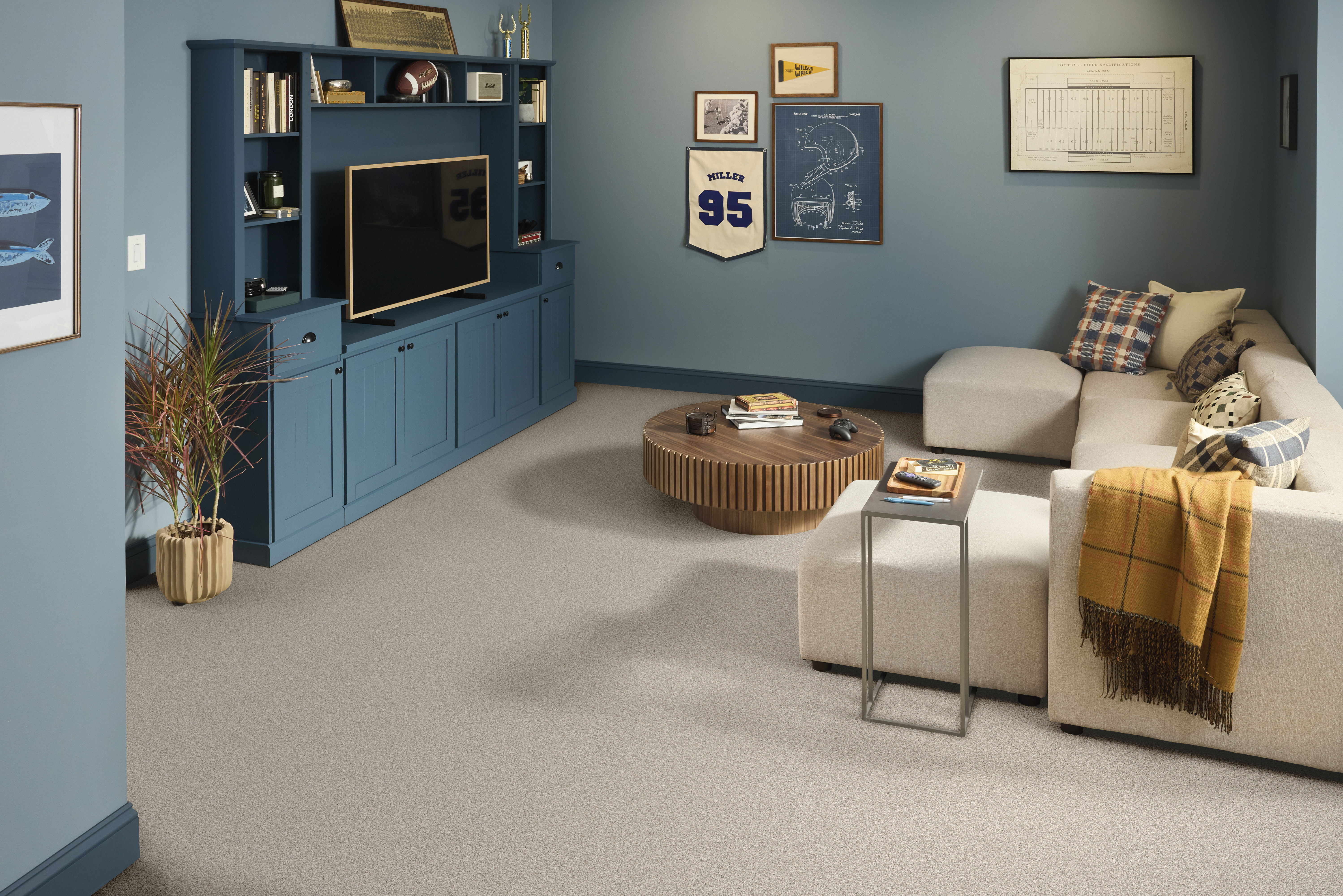 TIMELESS TONE BLUE SWEET CREAM ROOM