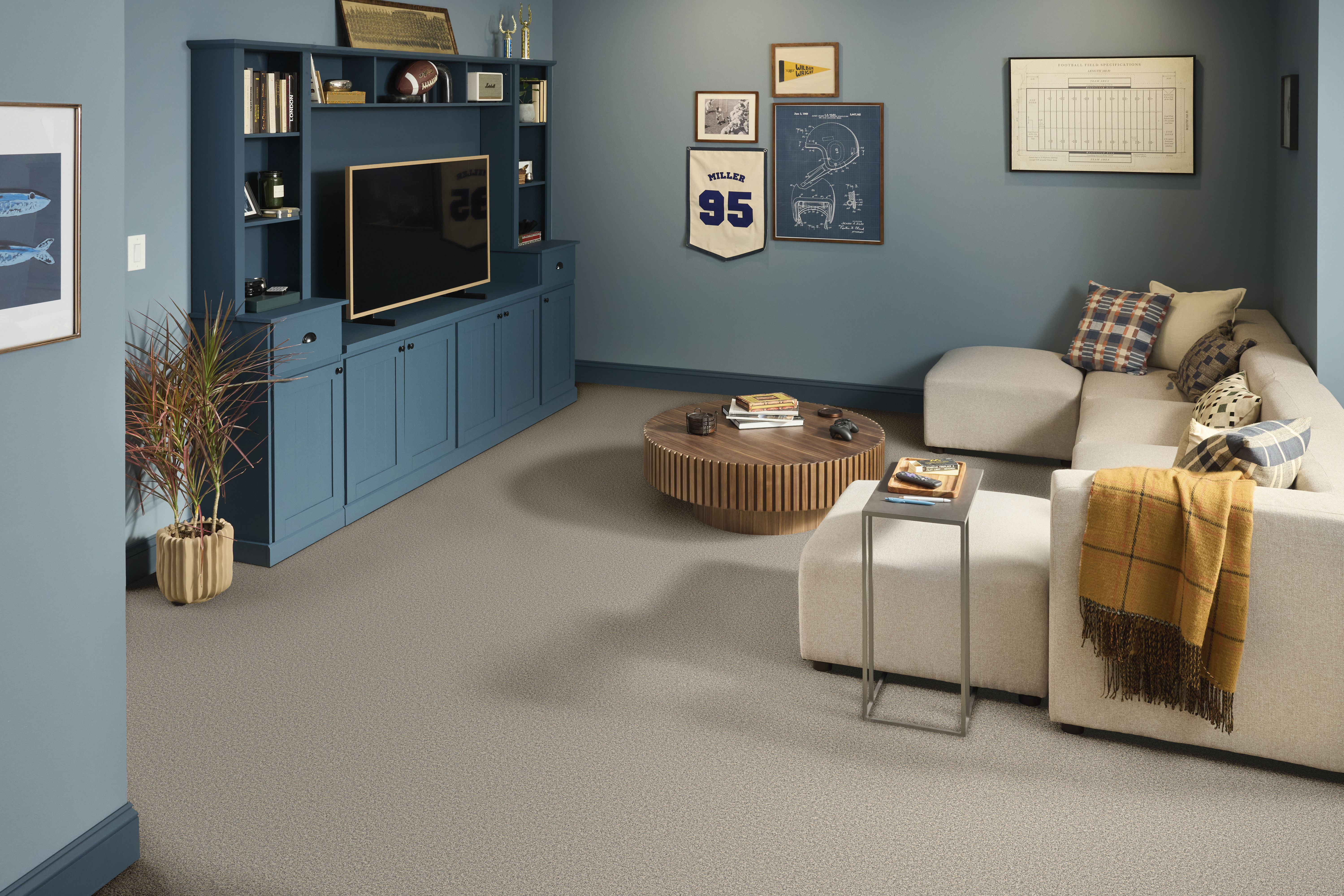 TIMELESS TONE BLUE SUMMERTIME ROOM