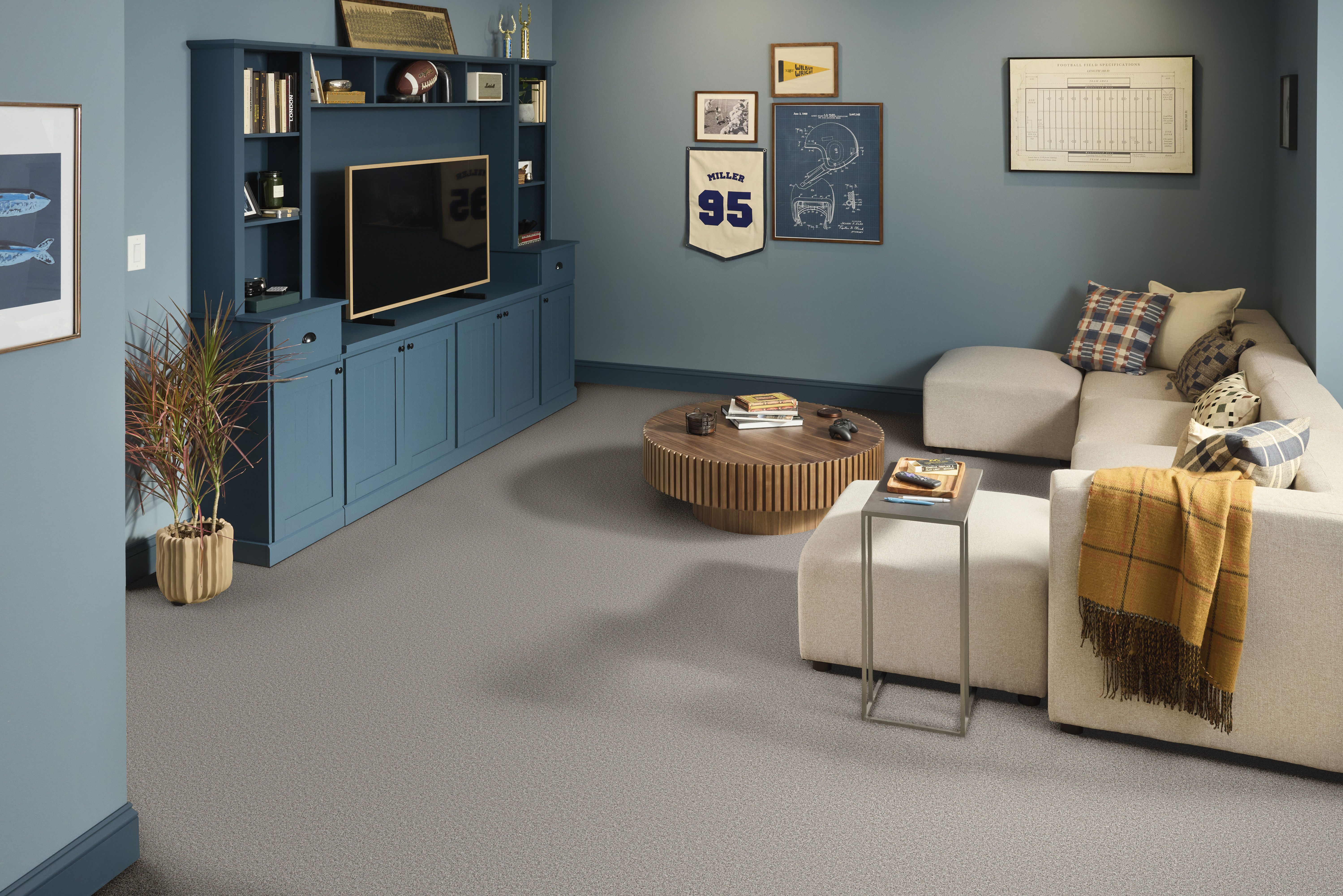 TIMELESS TONE BLUE DISTANT STAR ROOM