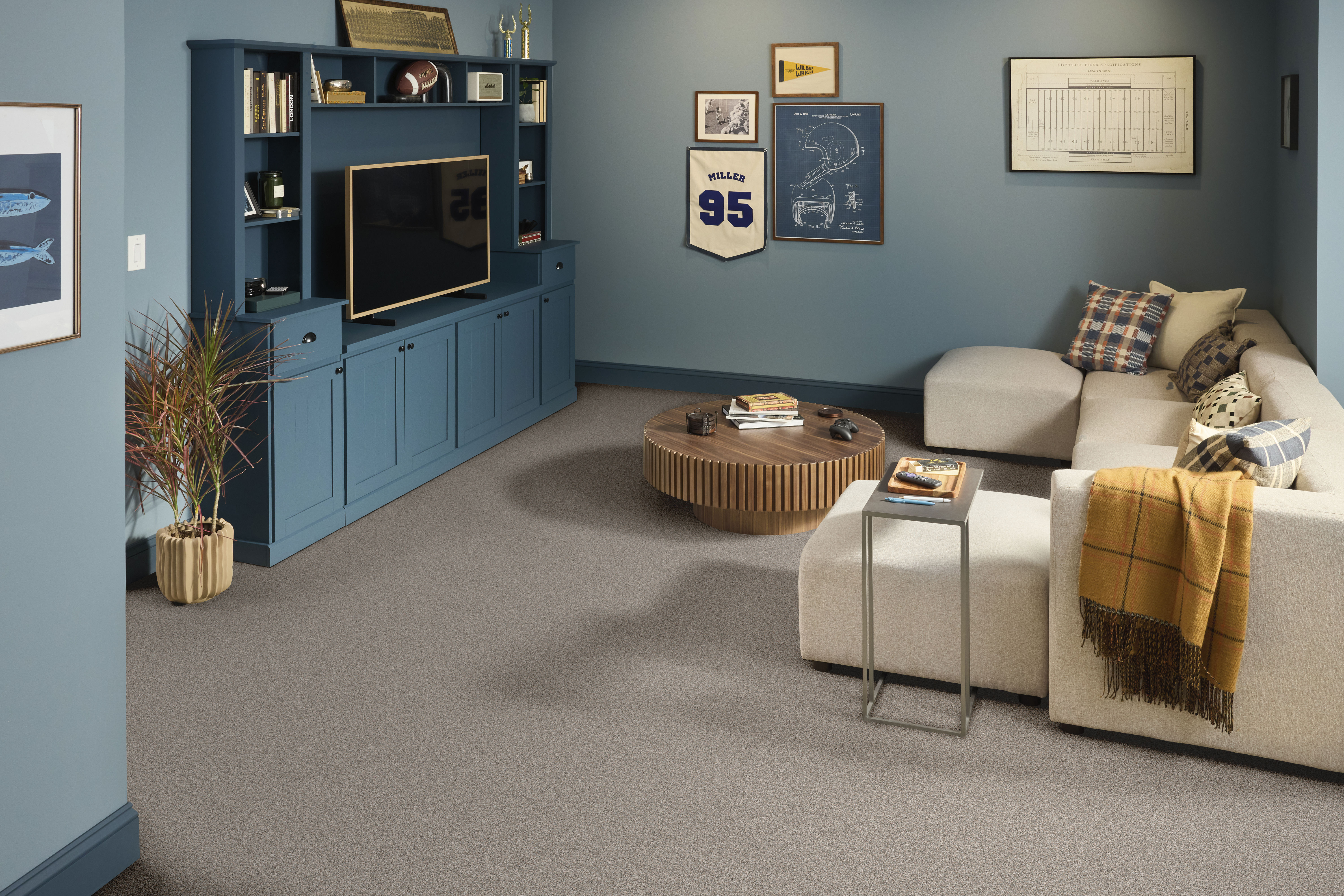 TIMELESS TONE BLUE LATTE ROOM