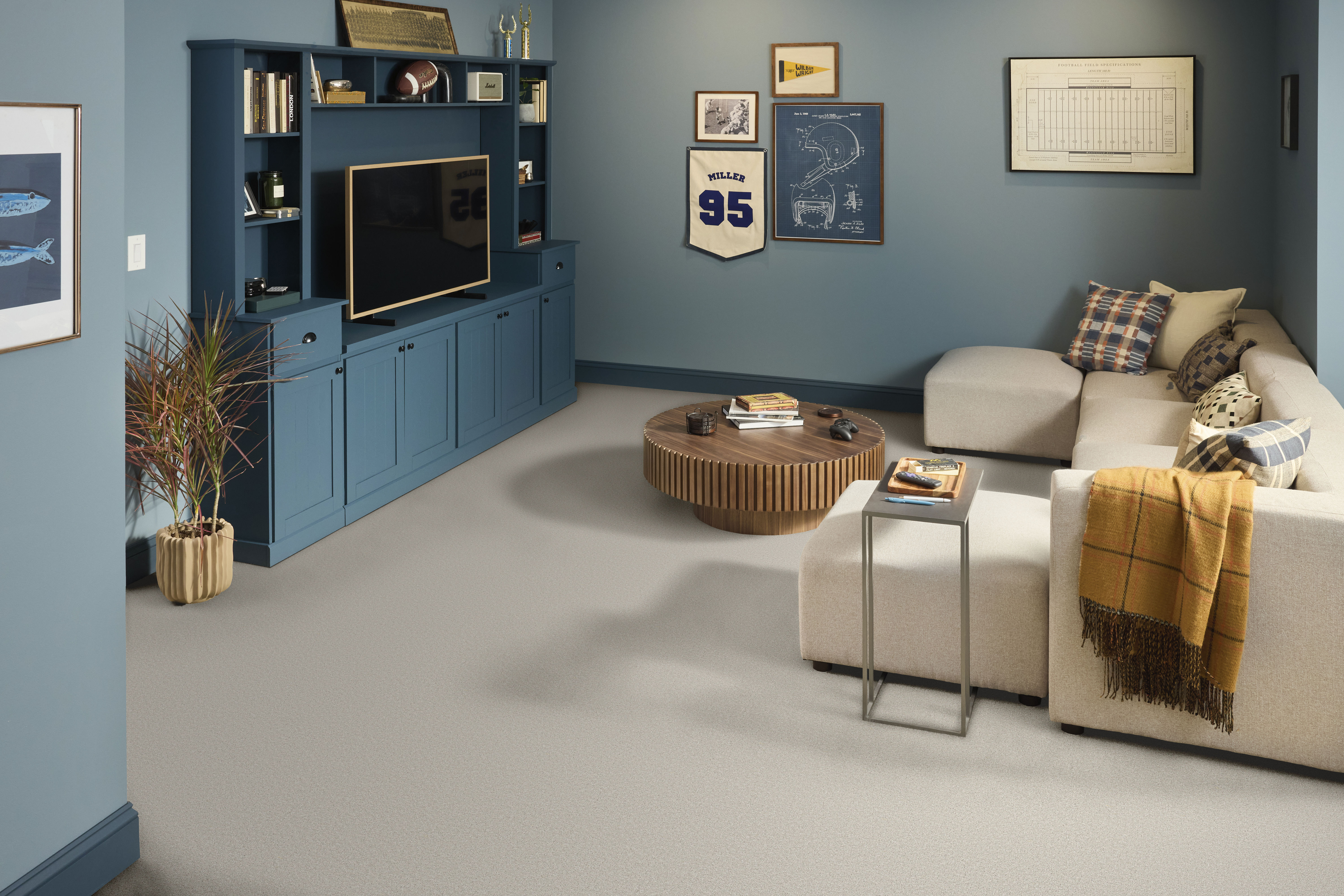PURE COMFORT II WHITEWASHED FRAME ROOM