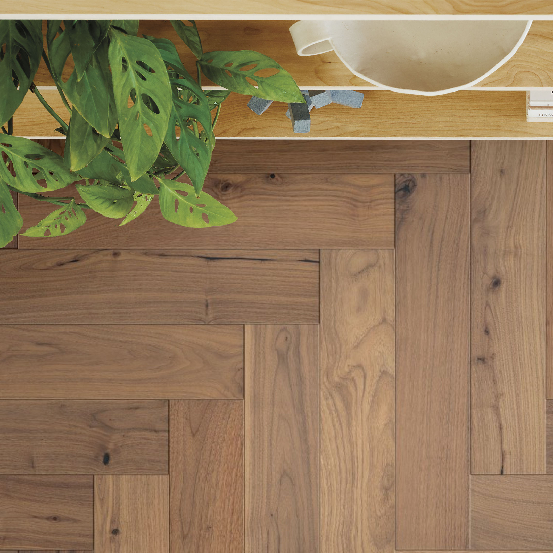 REVIVAL WALNUT HERRINGBONE SIROCCA ROOM