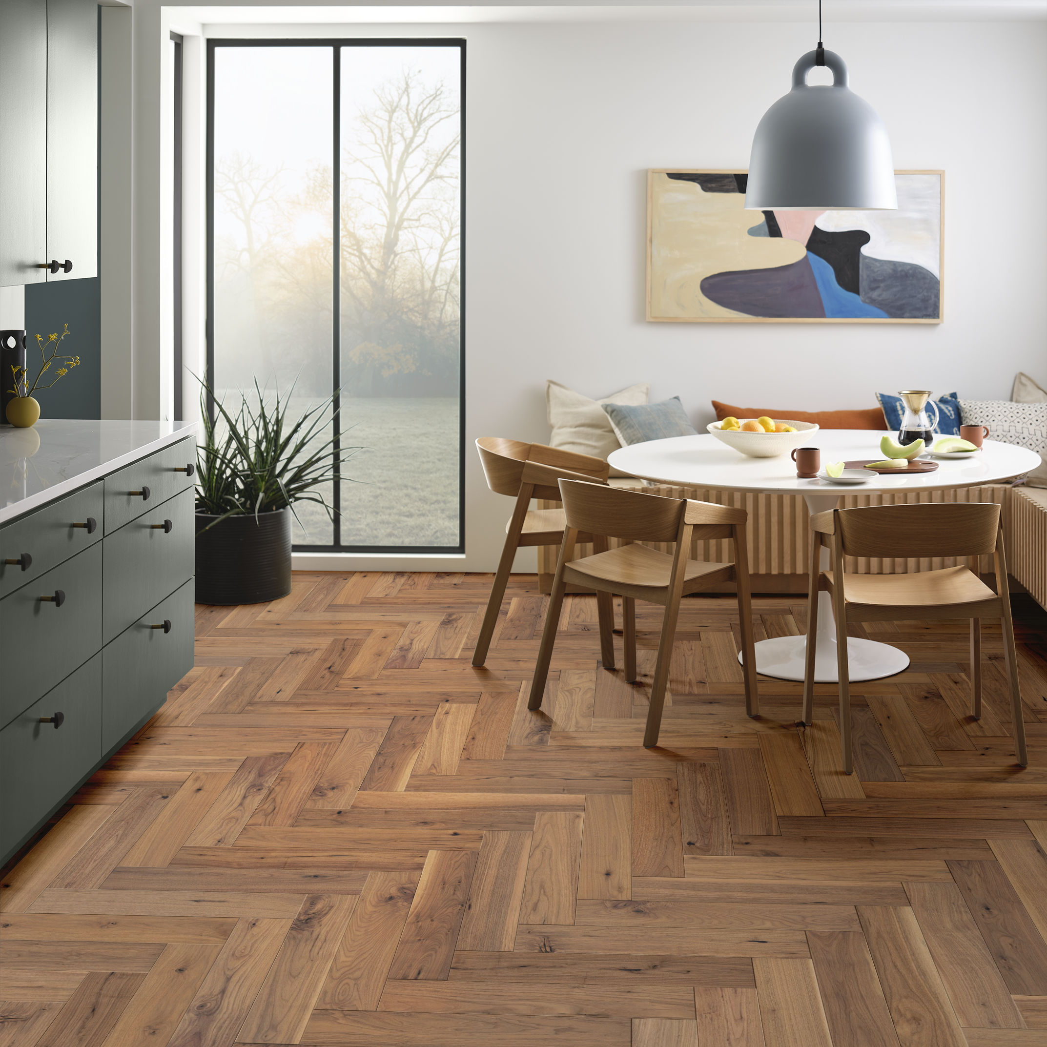 REVIVAL WALNUT HERRINGBONE SIROCCA ROOM