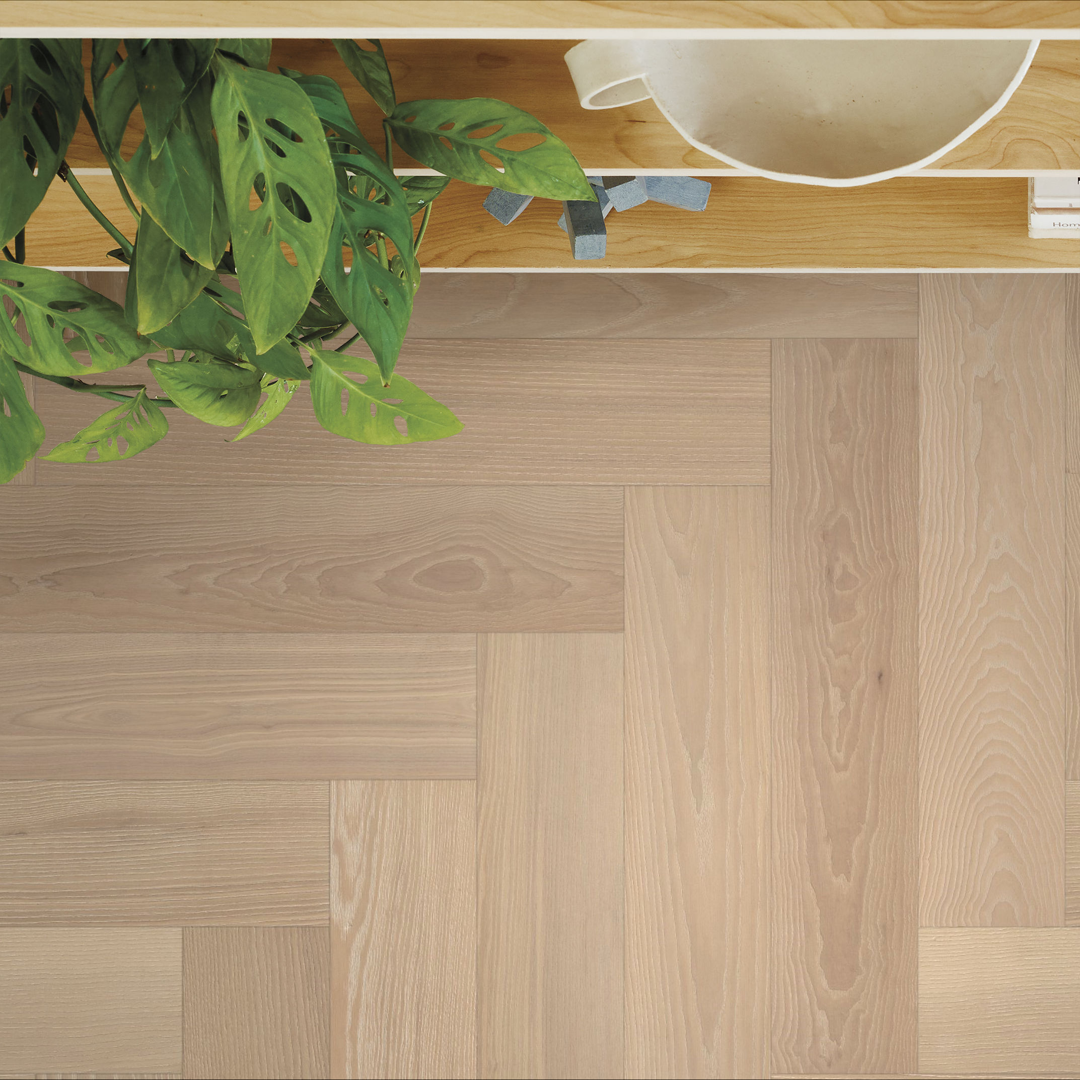 EUROPEAN ASH HERRINGBONE CARNIVAL ROOM