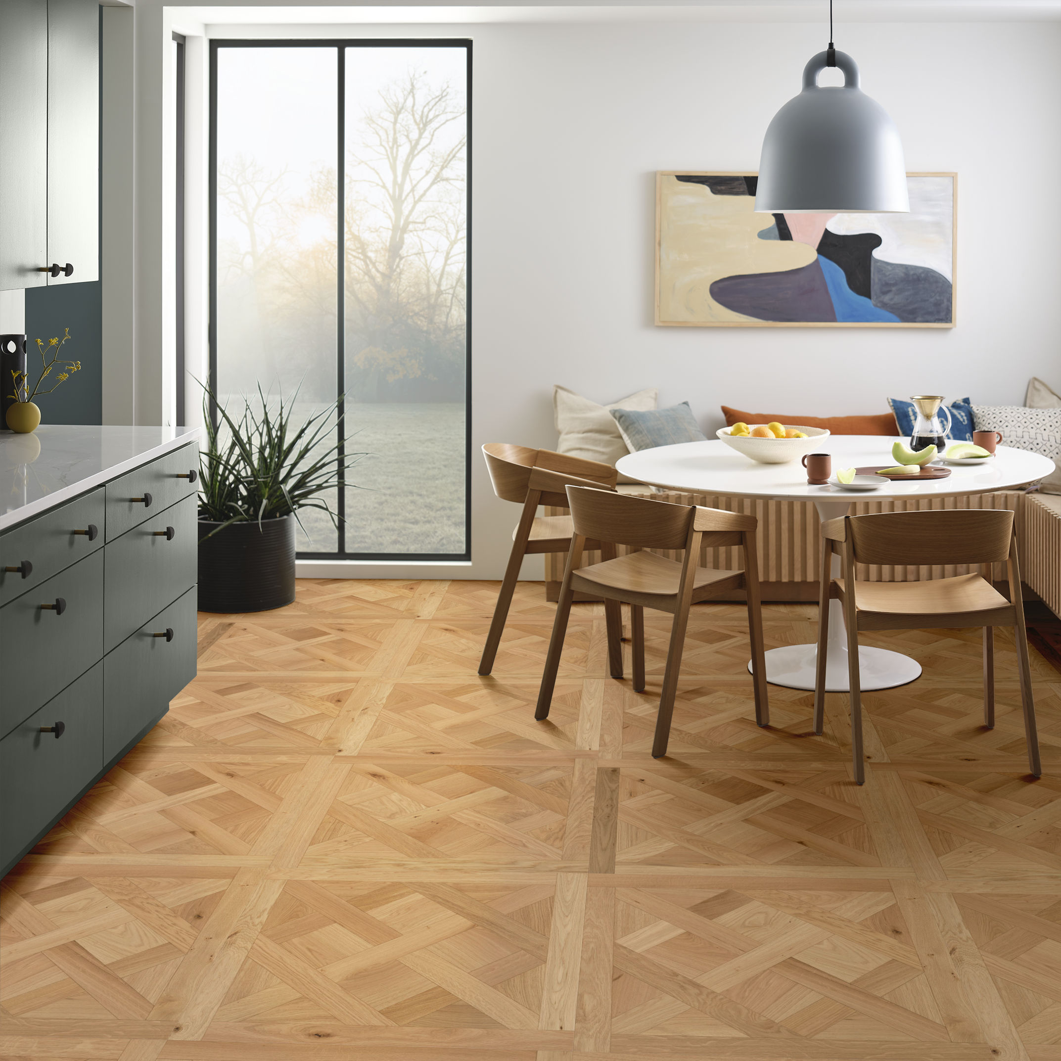 PROVINCIAL PARQUET AU NATURALE ROOM