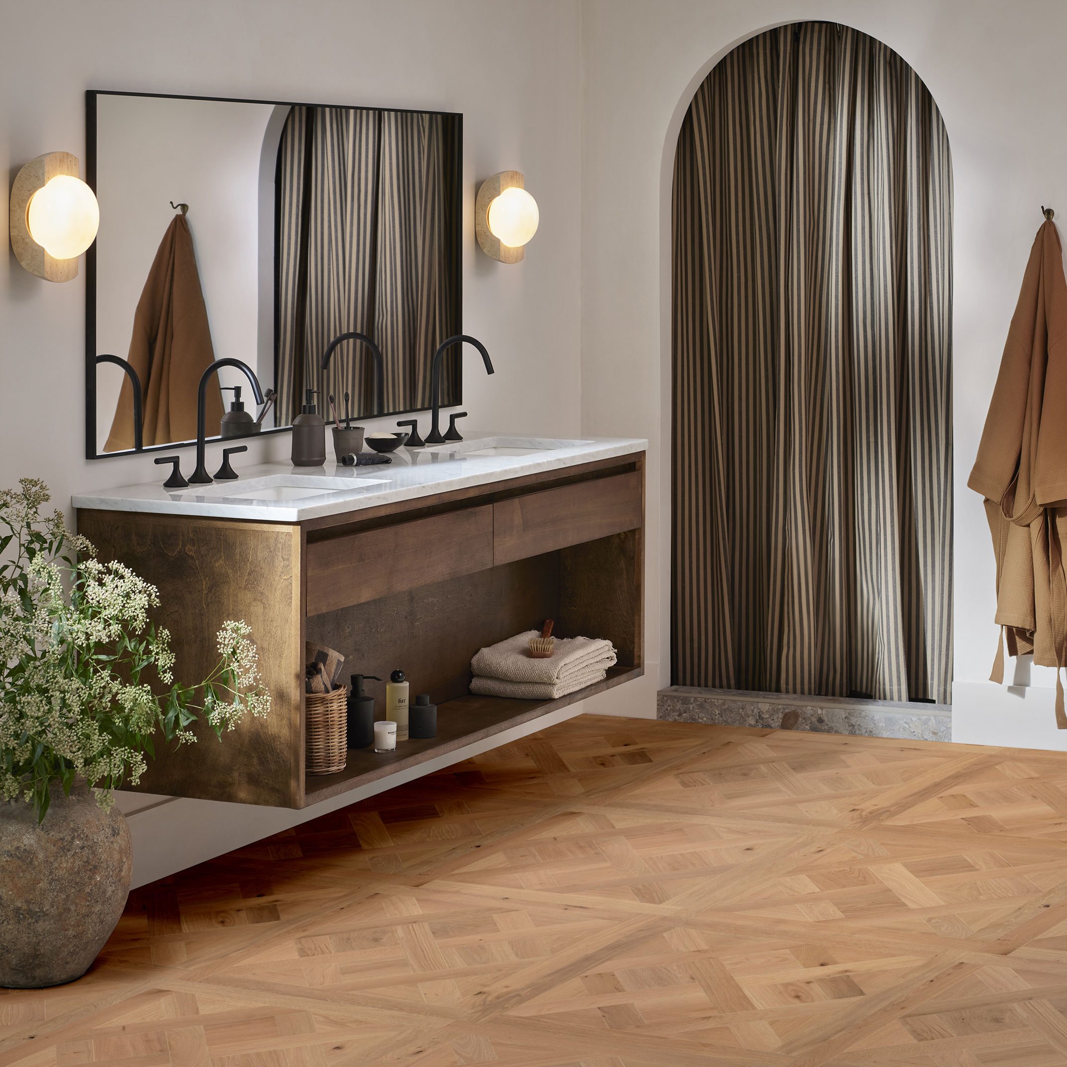 PROVINCIAL PARQUET FAWN ROOM