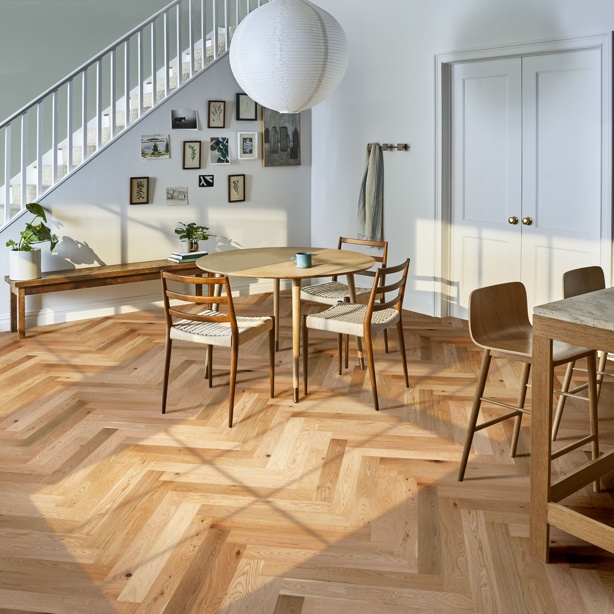 PROVINCIAL HERRINGBONE AU NATURALE ROOM