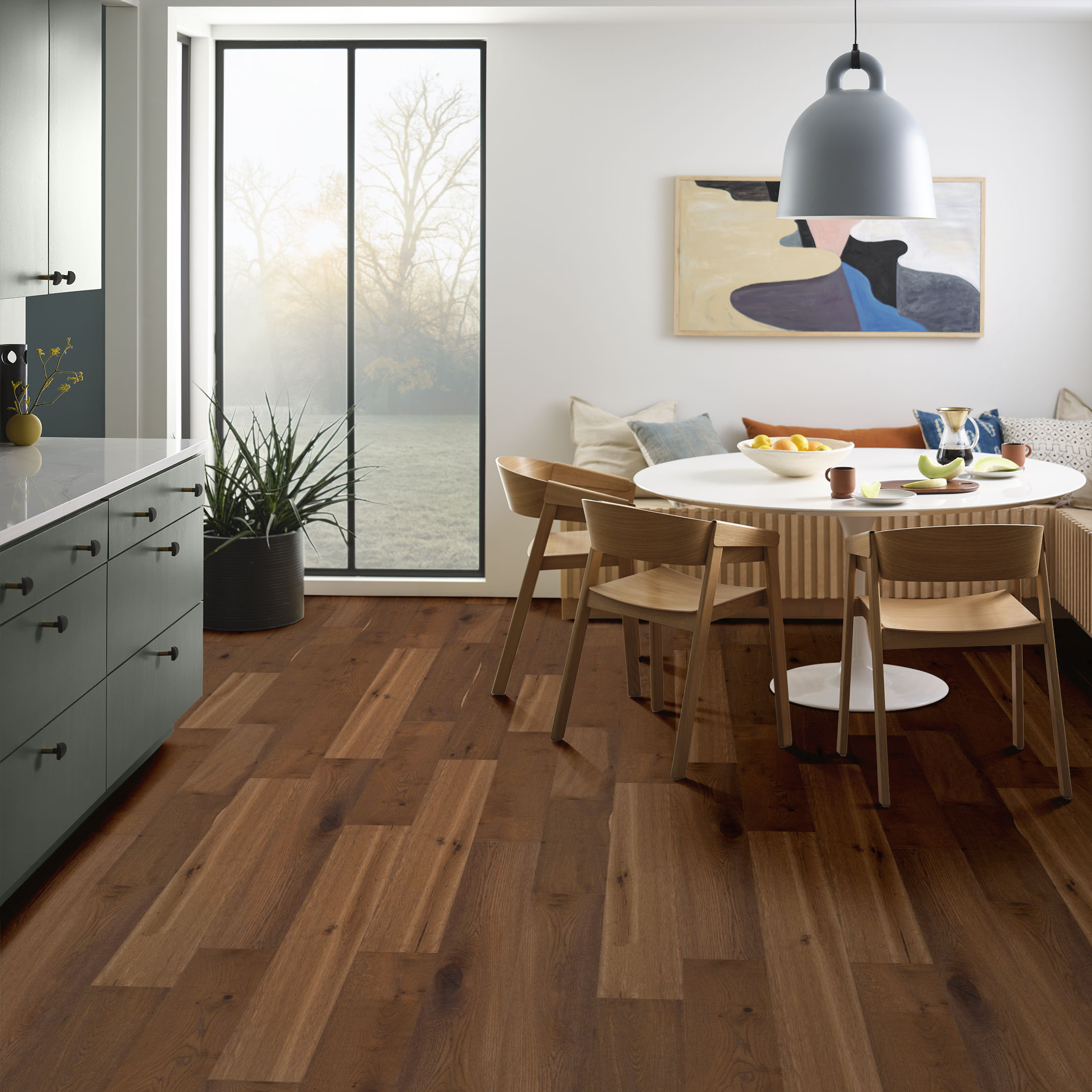 ARTISAN OAK BURNT UMBER ROOM