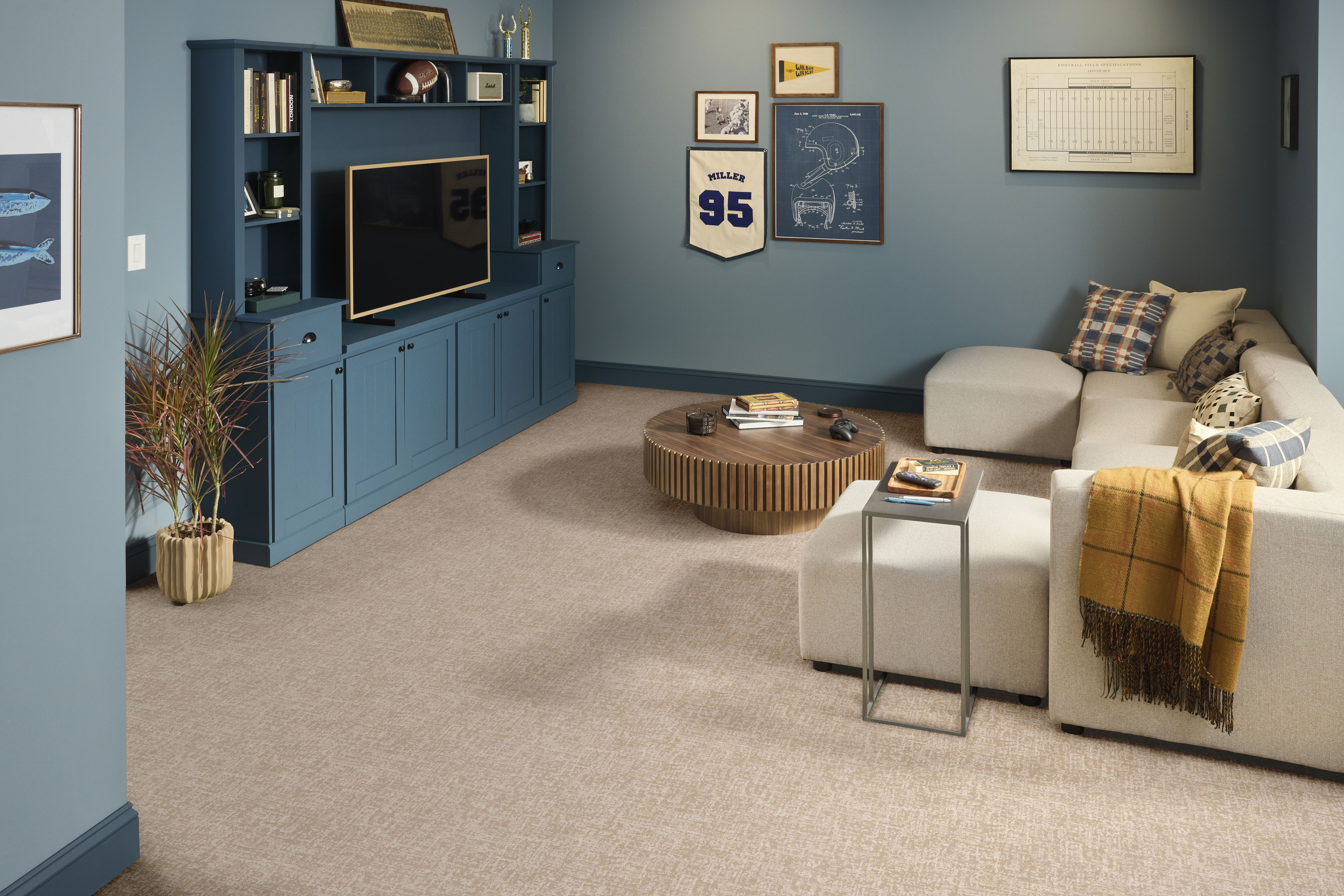 FINE STRUCTURE DELICATE CREAM ROOM