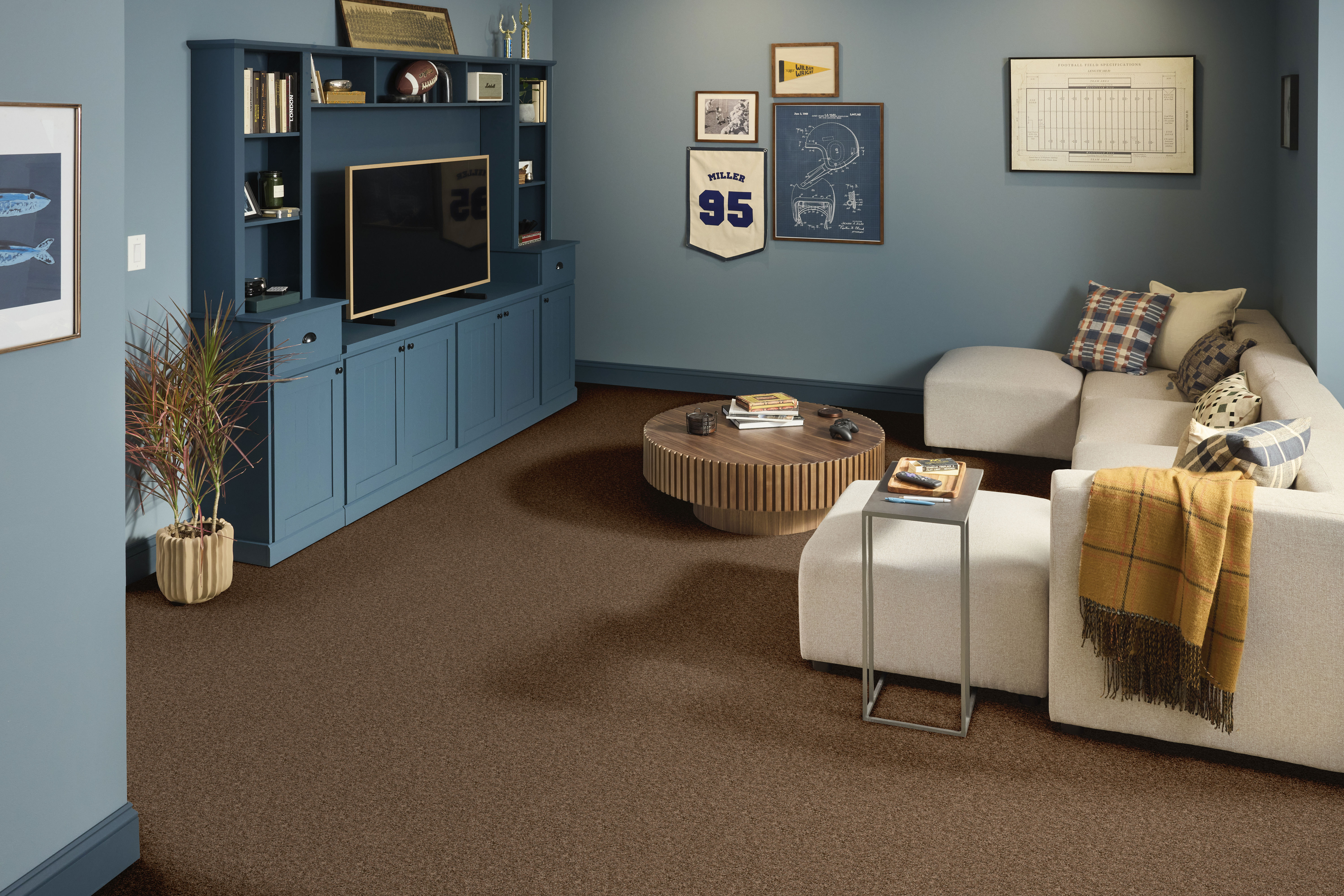 COLOR FLAIR LOG CABIN ROOM