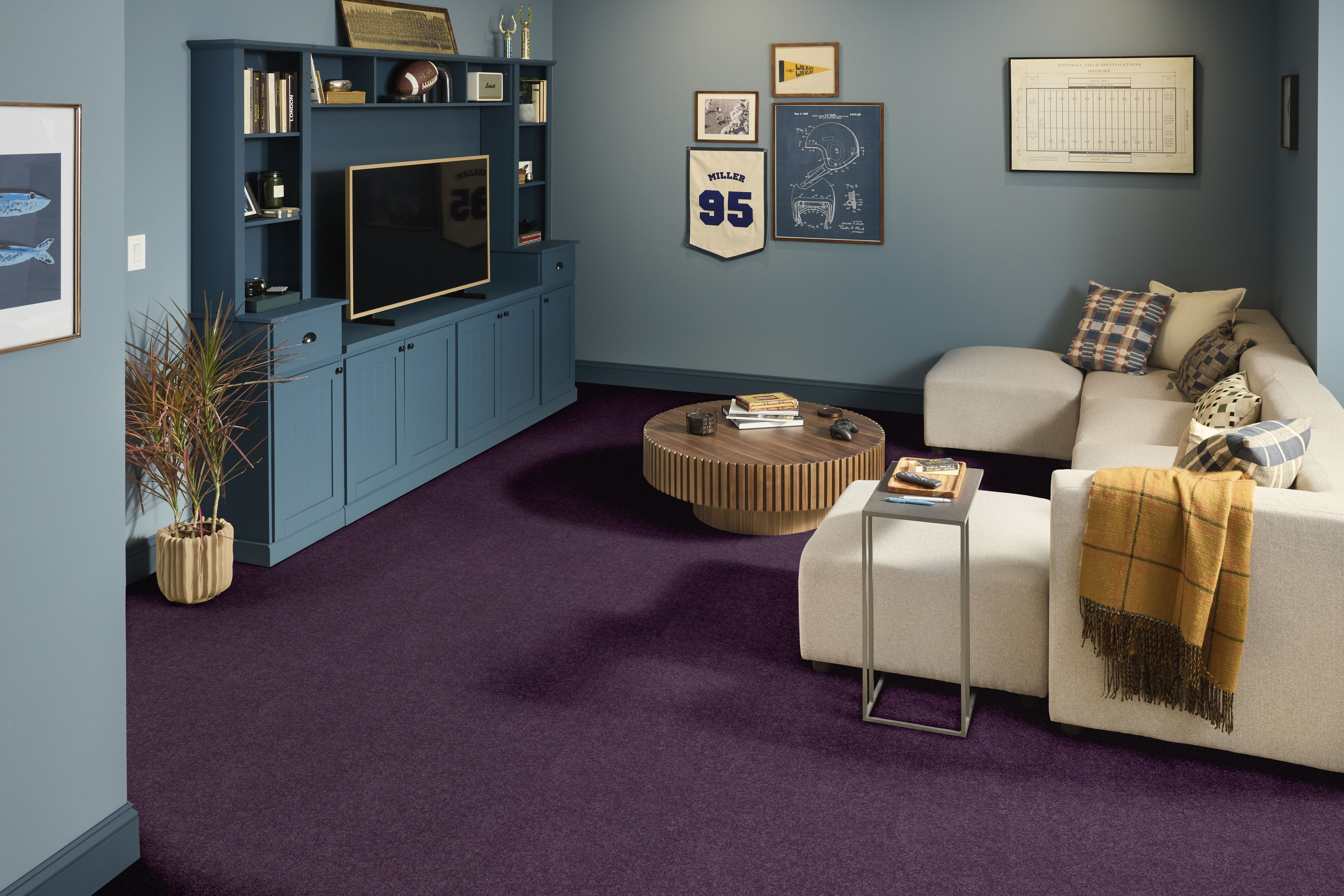 DYERSBURG CLASSIC 12' VIOLET CRUSH ROOM