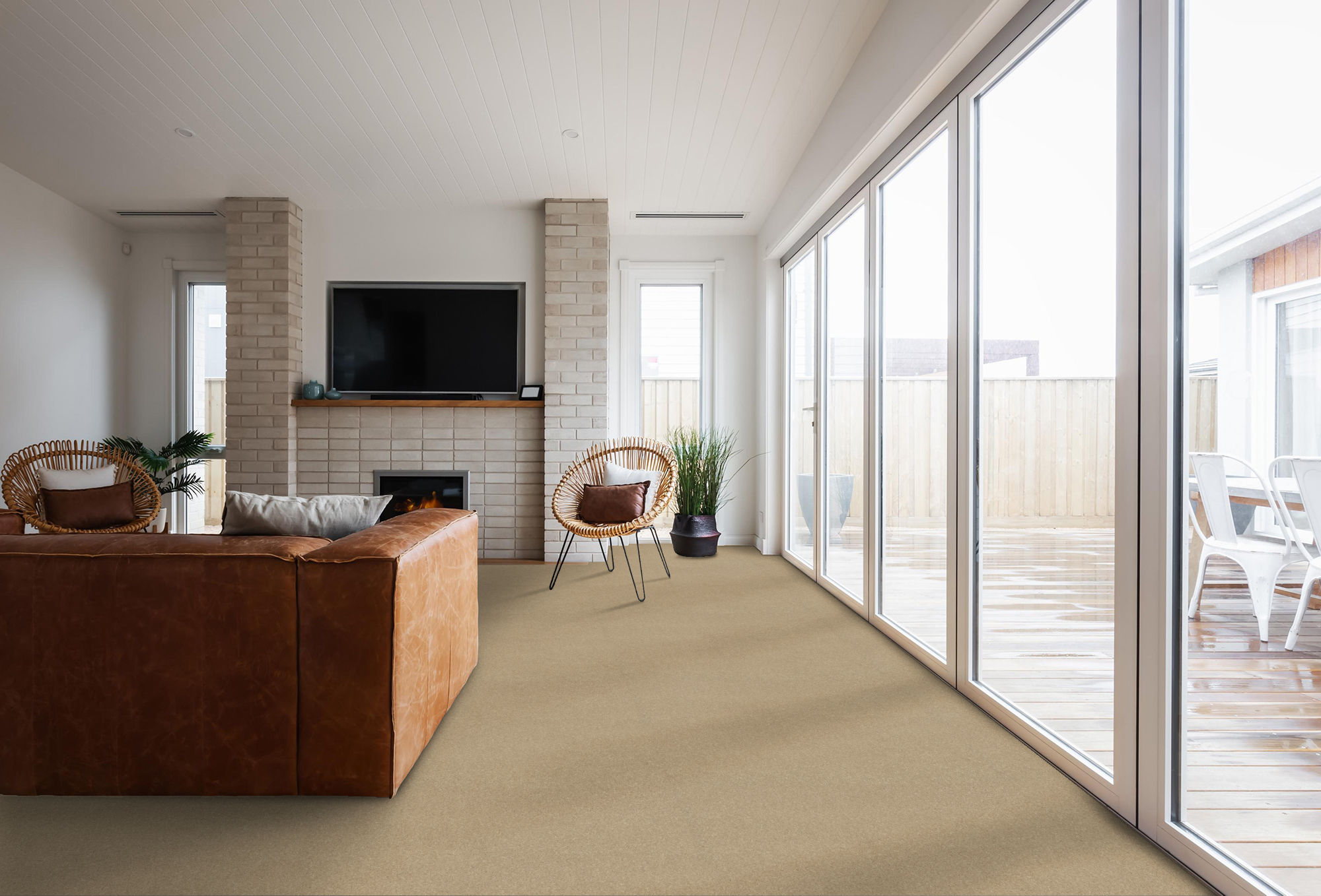 NEWBERN CLASSIC 12' CASUAL CREAM ROOM