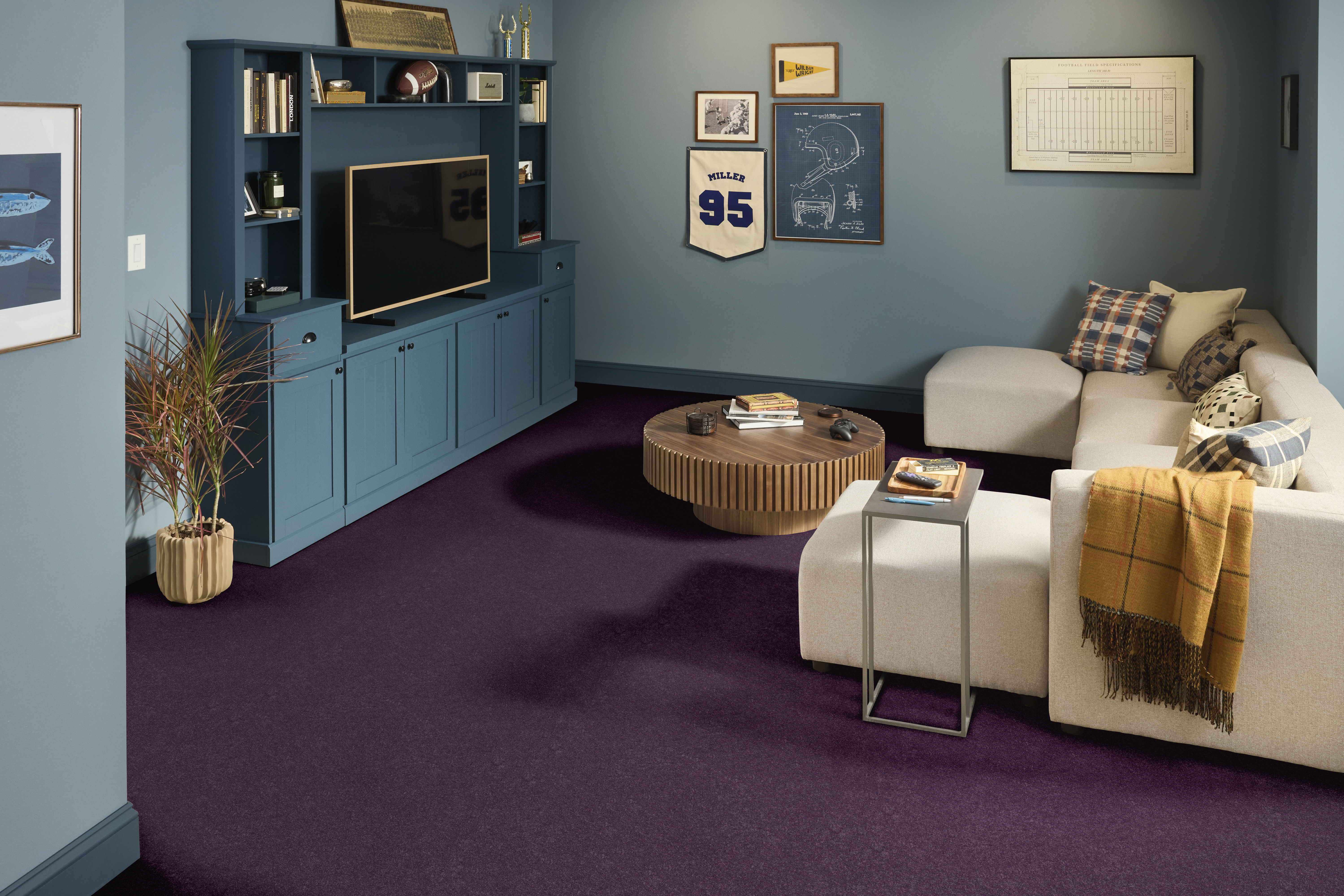 NEWBERN CLASSIC 15' VIOLET CRUSH ROOM
