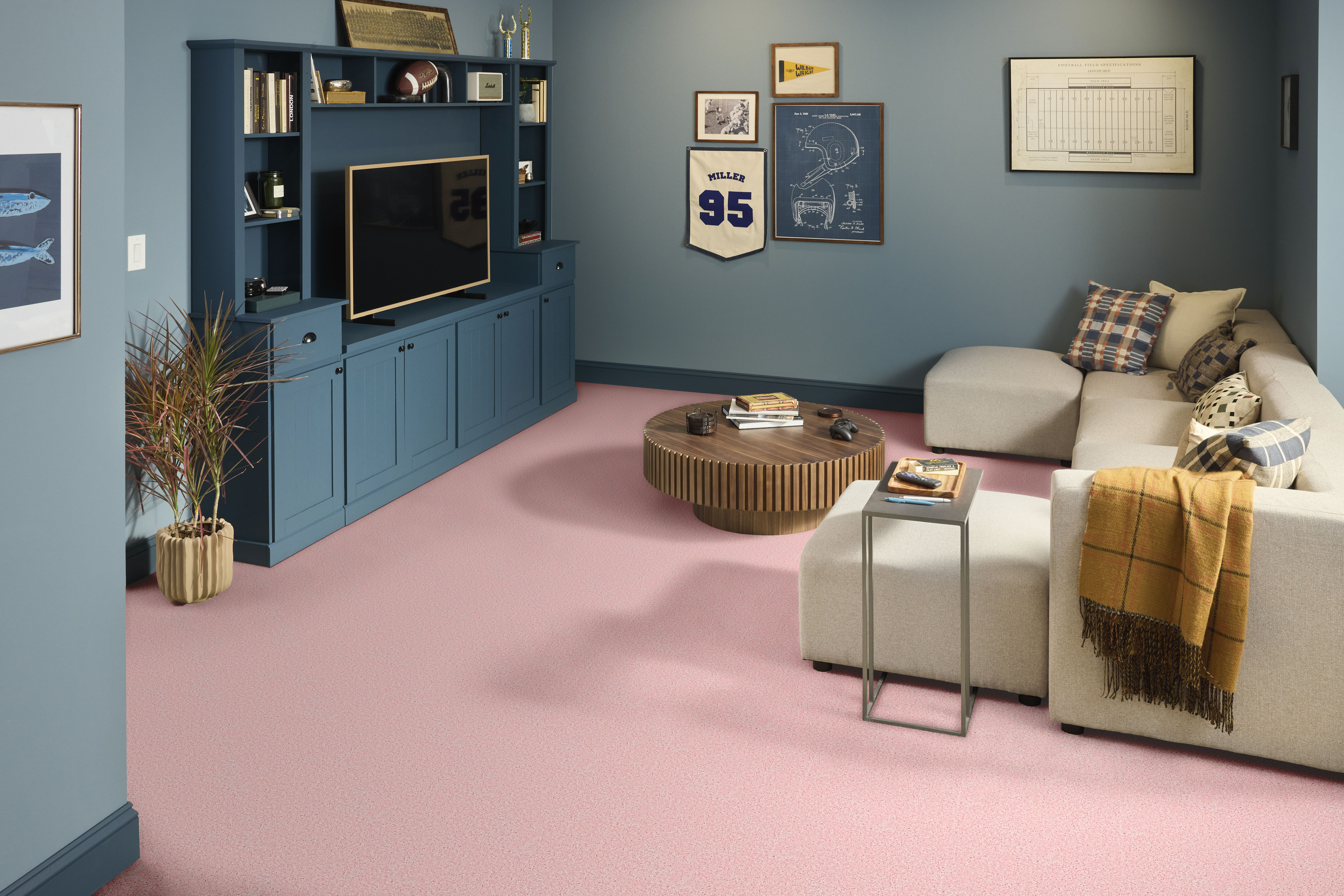 KIDS RULE PINK FLAMINGO ROOM