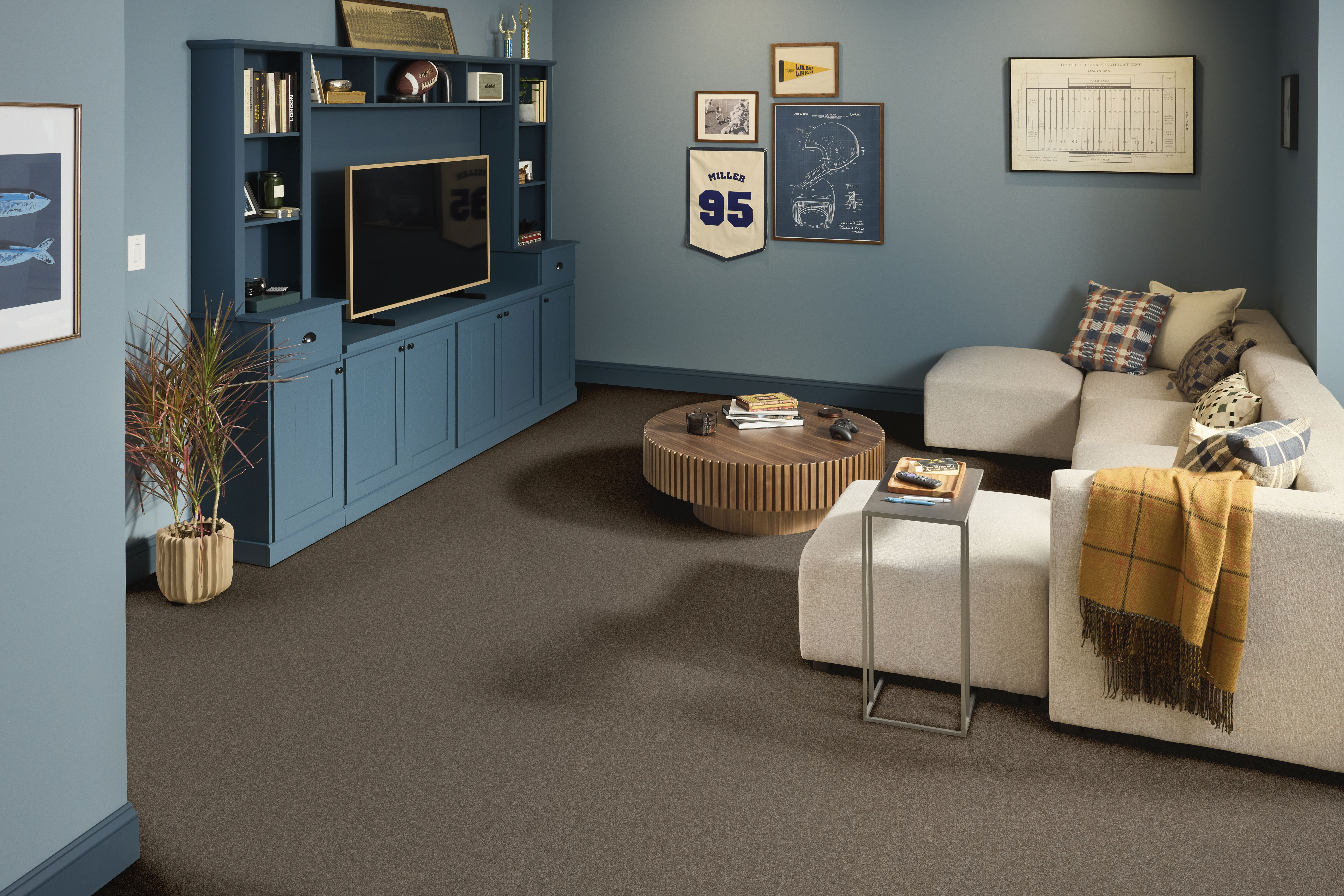 LOOK FORWARD RUSTIC TAUPE ROOM