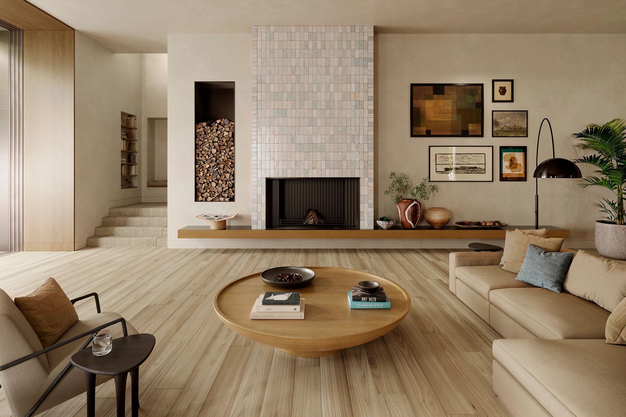 Sorrento Walnut - Alabaster - HWSRW_11111