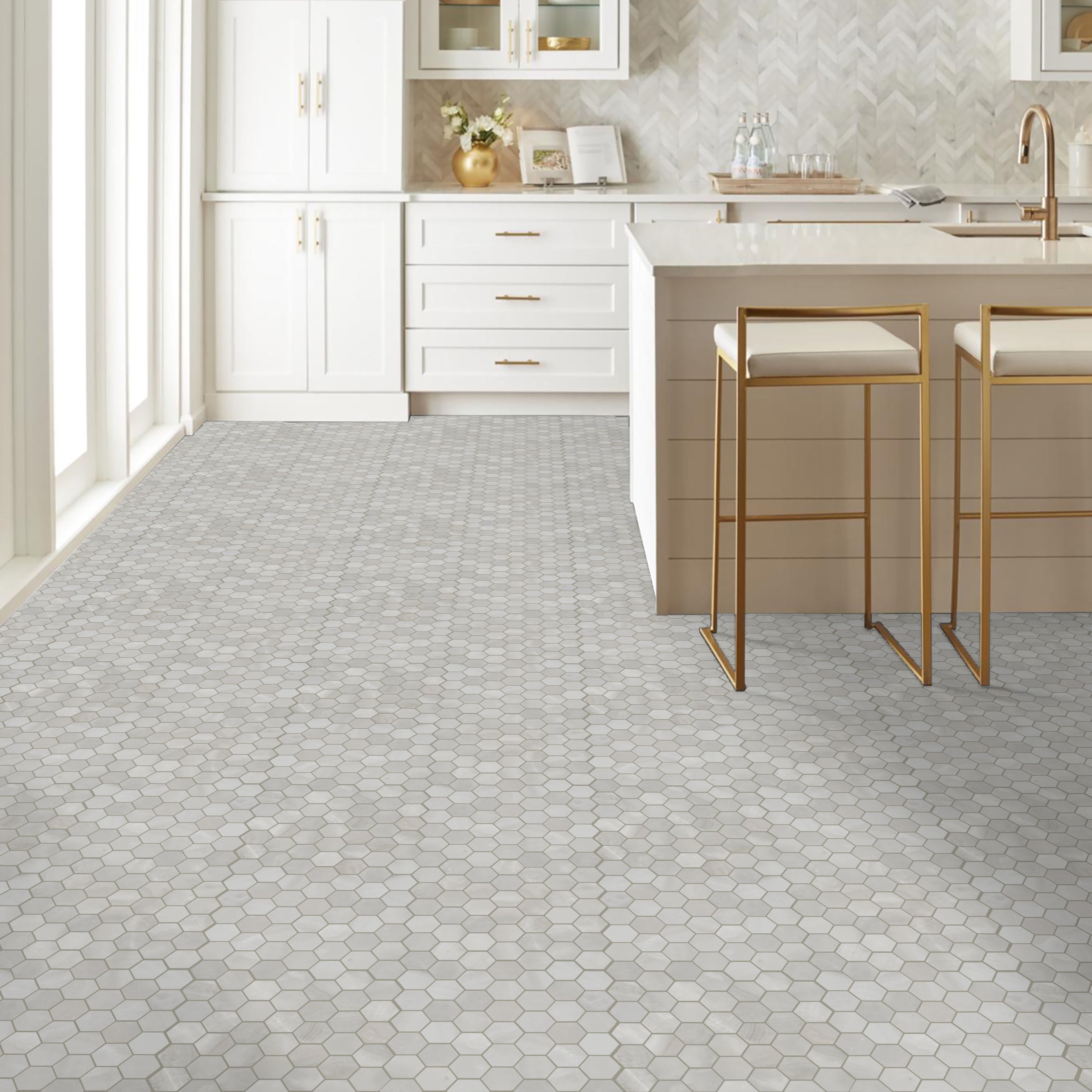 Supreme Hex Mosaic Polished - Onyx Crystallo - MF021_00110