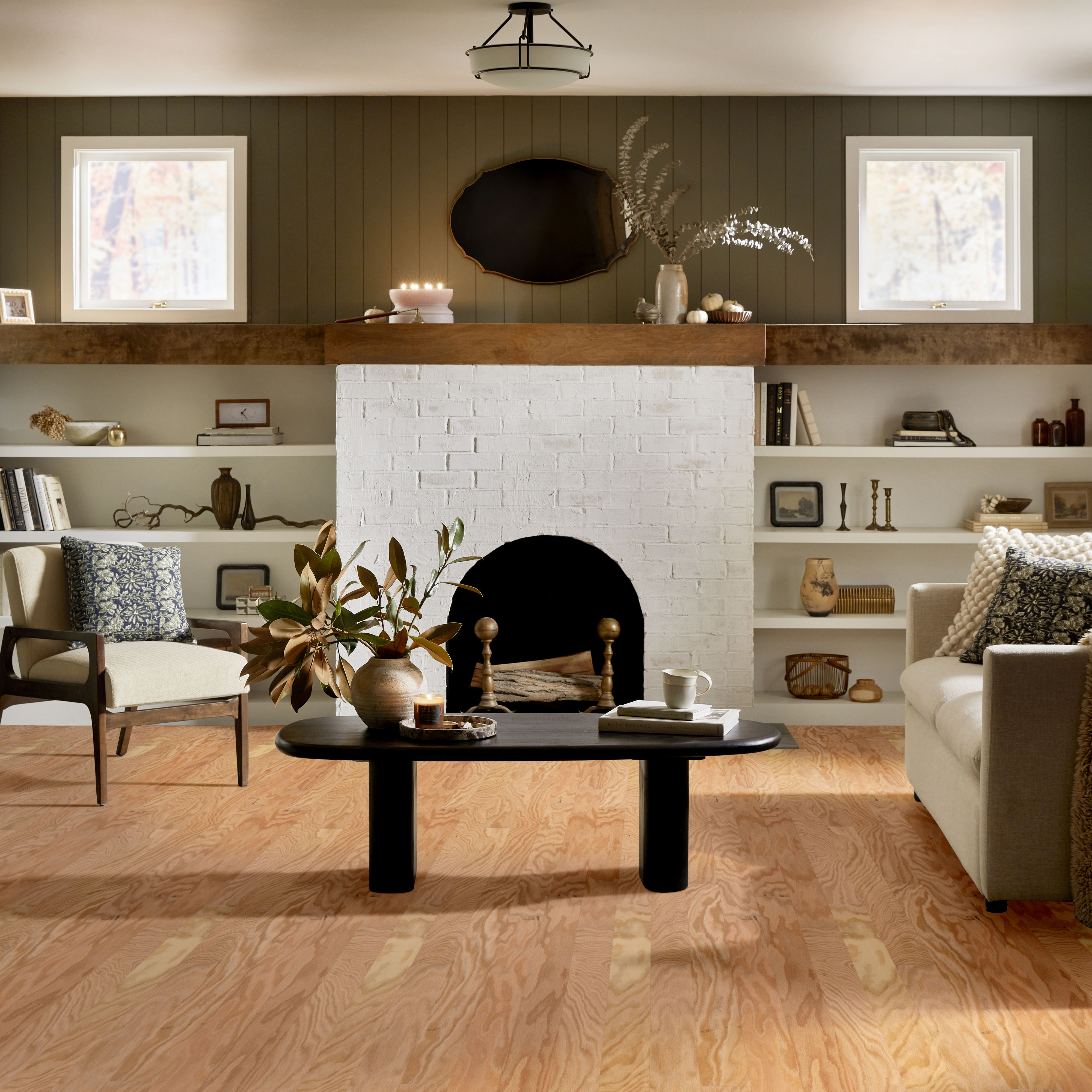ALBRIGHT OAK 3.25 RUSTIC NATURAL ROOM