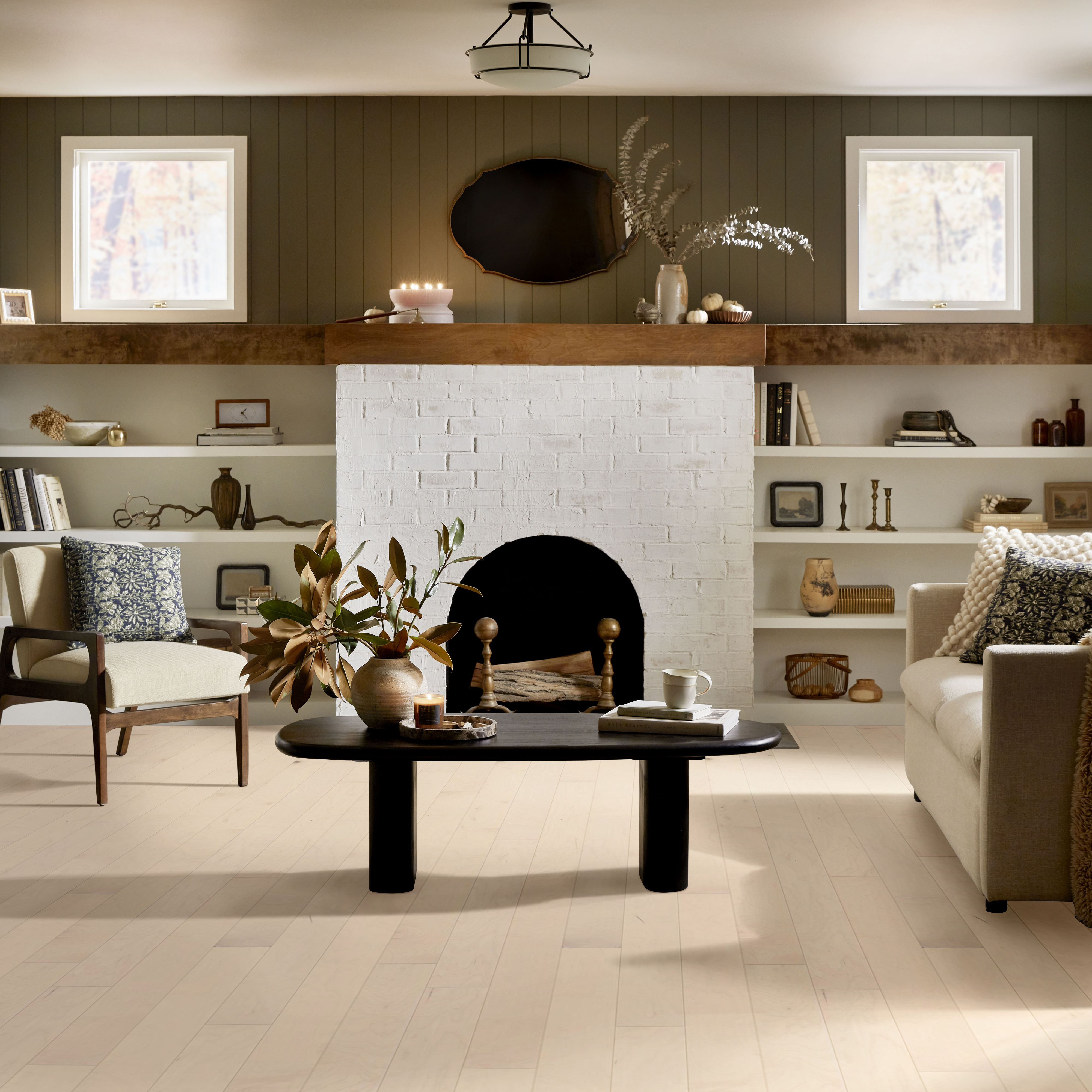 ECLECTIC MAPLE AMERICANA ROOM