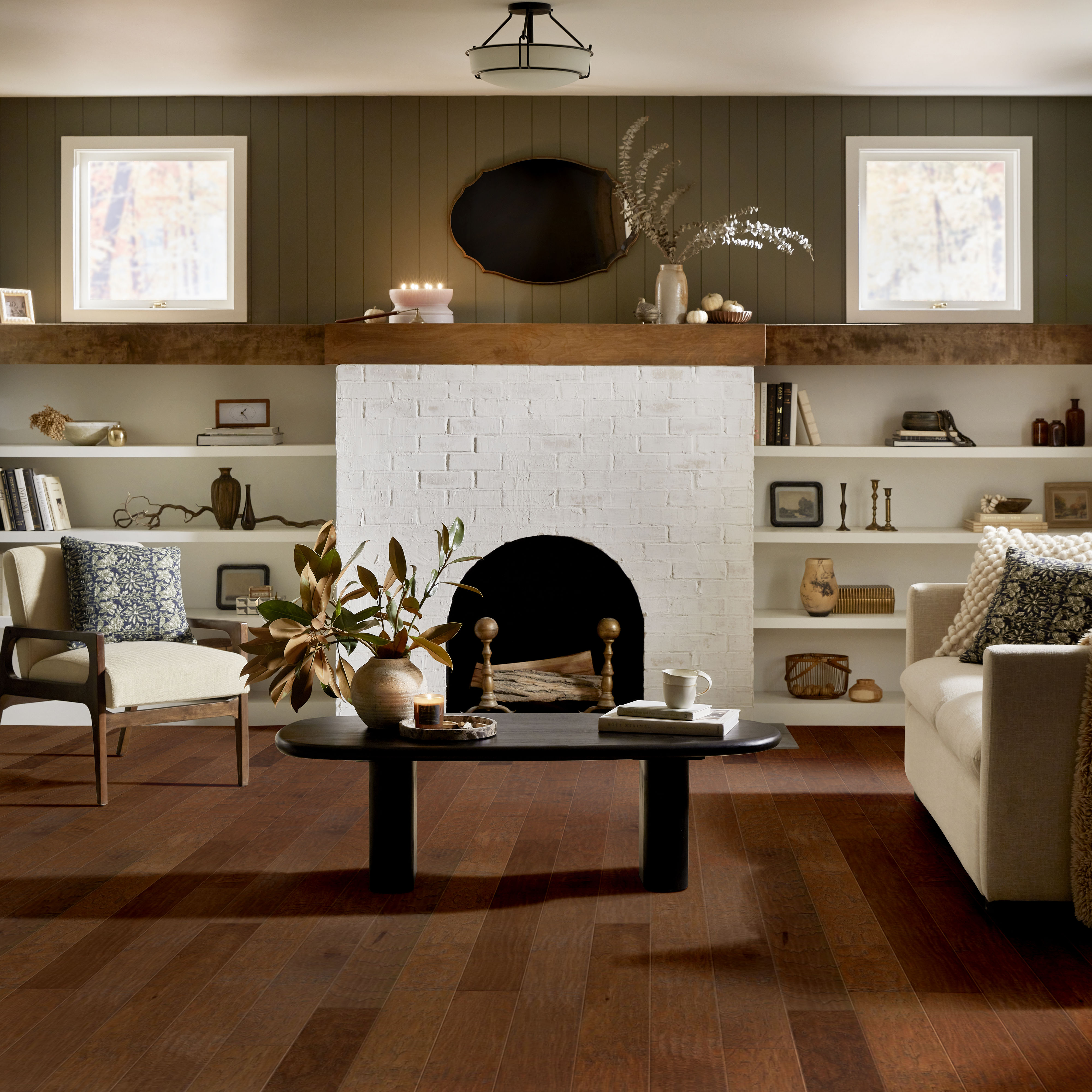 PEBBLE HILL MIXED WIDTH WARM SUNSET ROOM