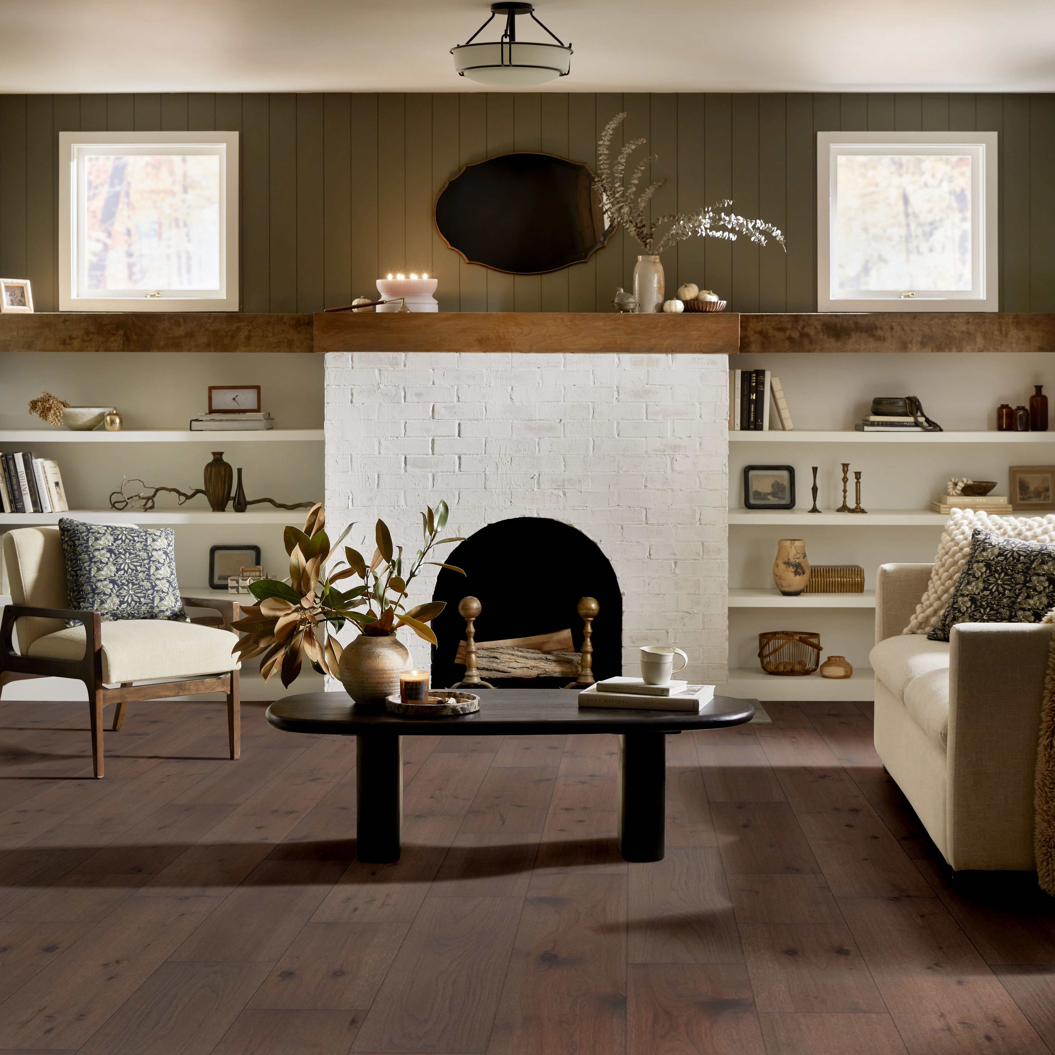 LANDMARK SLICED HICKORY MOJAVE ROOM