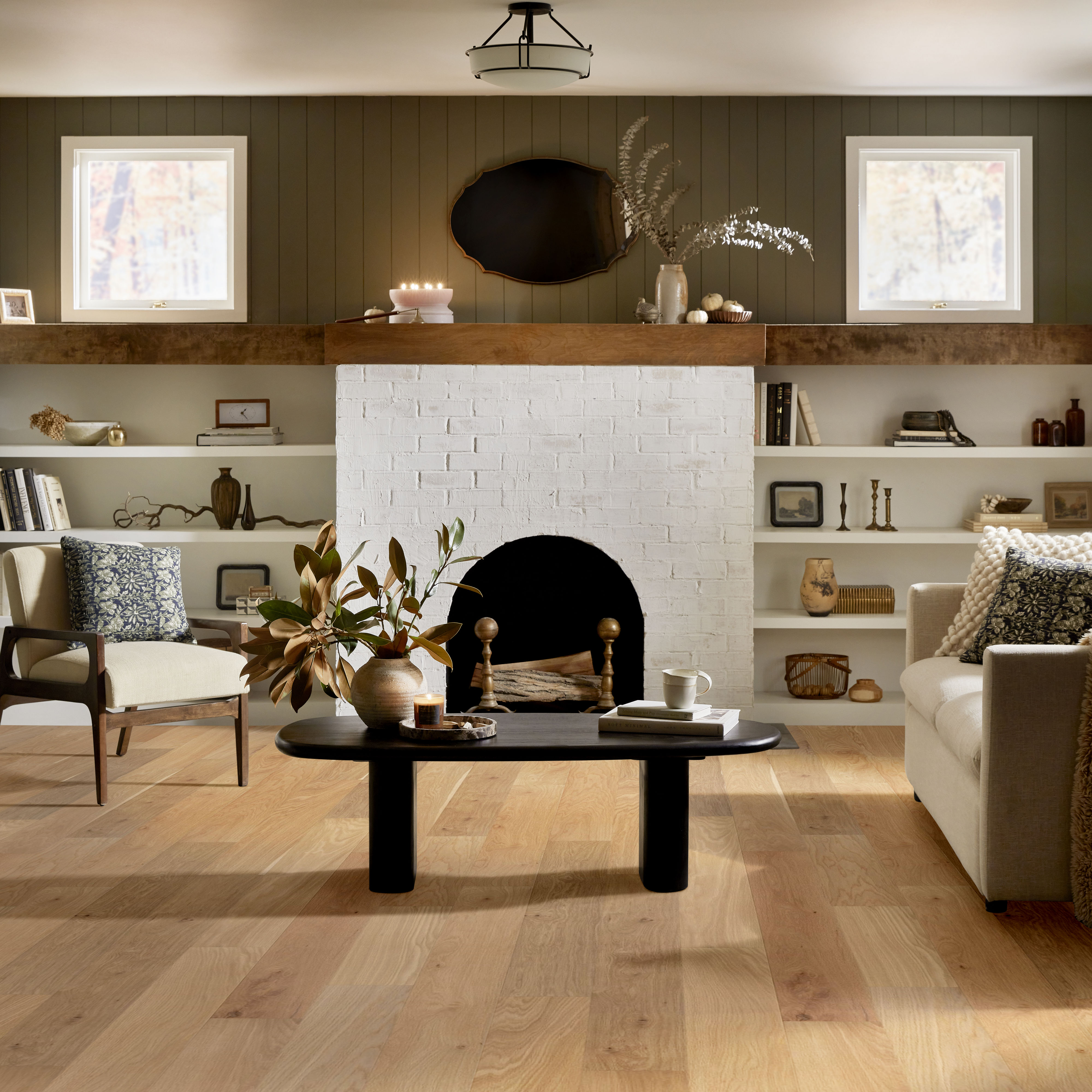 AMERICANA OAK ECLECTIC ROOM